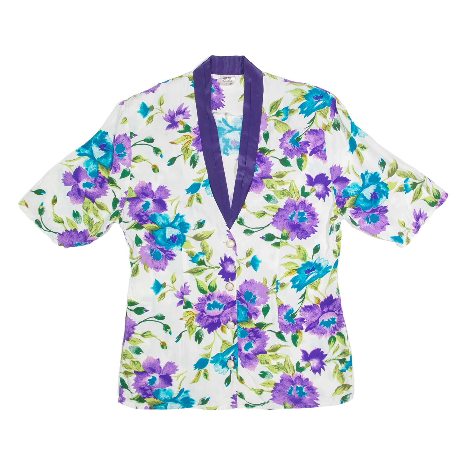 Buy CHARLES VOGELE Womens Printed Shirt White V-Neck 90s Floral S Refurbished - $15.59 CHARLES VOGELE Womens Printed Shirt White V-Neck 90s Floral S Refurbished - N/A refurbished available on Cerqular