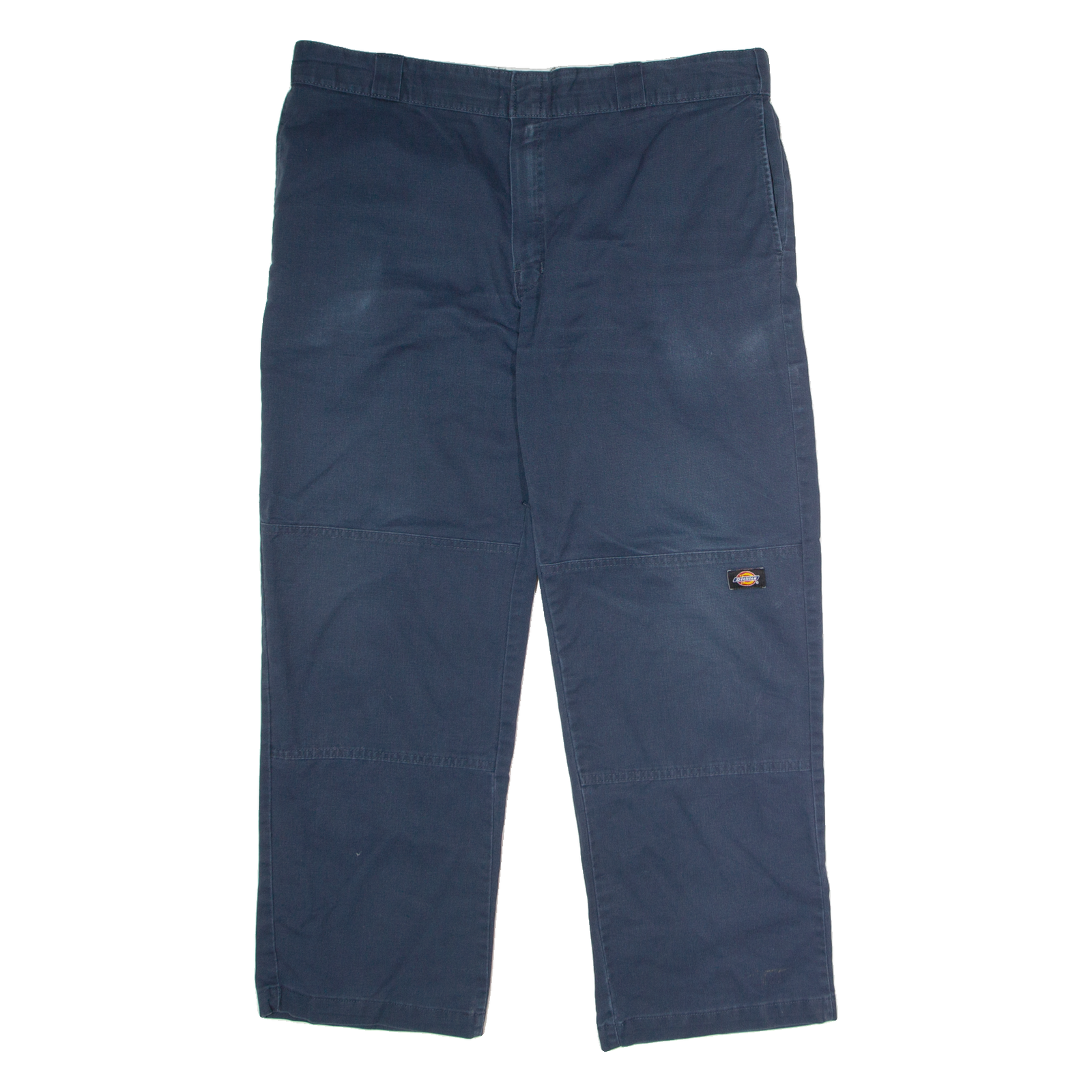 DICKIES Workwear Mens Trousers Blue Regular Straight W40 L30 Refurbished - N/A refurbished available on Cerqular