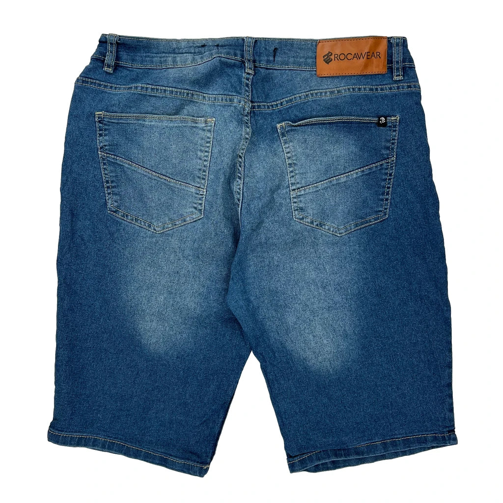 Buy Rocawear Denim Shorts - 34W 11L Blue Denim Refurbished - $46.89 Rocawear Denim Shorts - 34W 11L Blue Denim Refurbished - Thrifted (note: this is a term often used to describe second- refurbished available on Cerqular