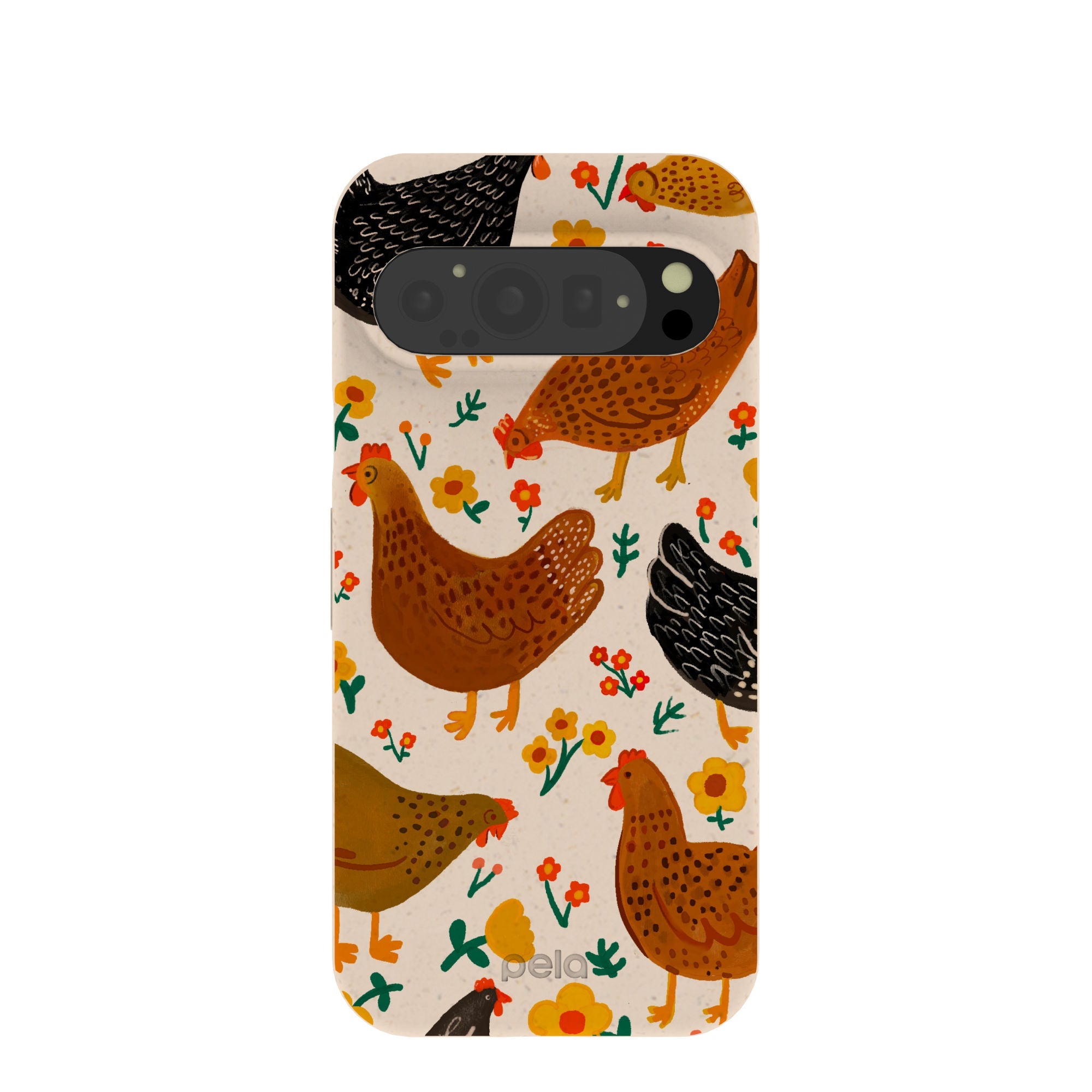 Buy Seashell Chicken Garden Google Pixel 9/9 Pro Case Refurbished - $65.00 Seashell Chicken Garden Google Pixel 9/9 Pro Case Refurbished - Pela Case refurbished available on Cerqular
