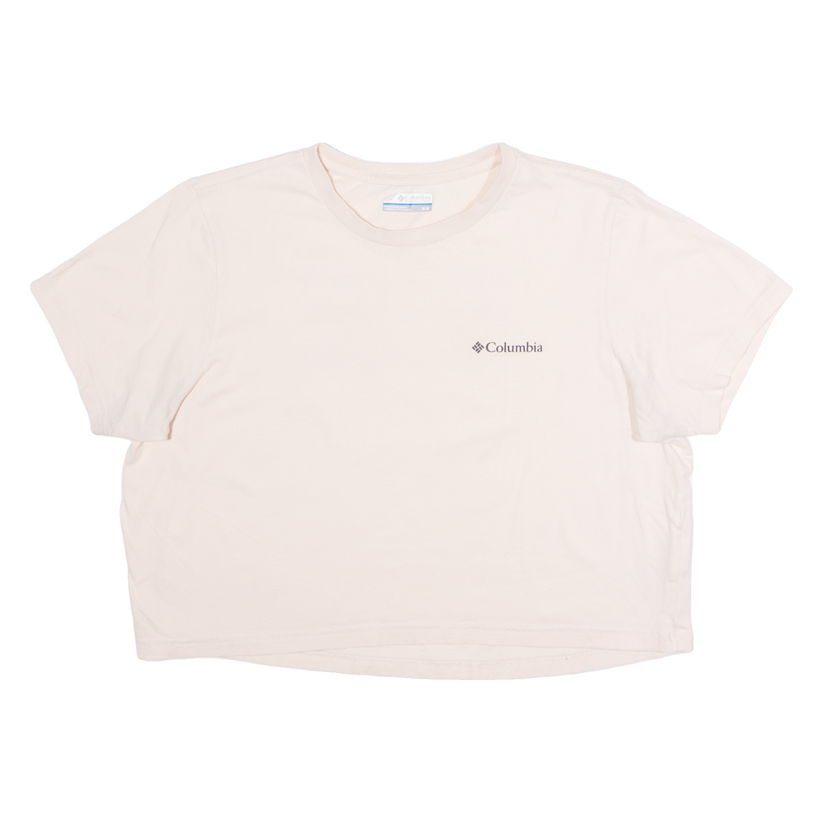 Buy COLUMBIA Cropped Womens T-Shirt Beige Crew Neck M Refurbished - $15.59 COLUMBIA Cropped Womens T-Shirt Beige Crew Neck M Refurbished - N/A refurbished available on Cerqular