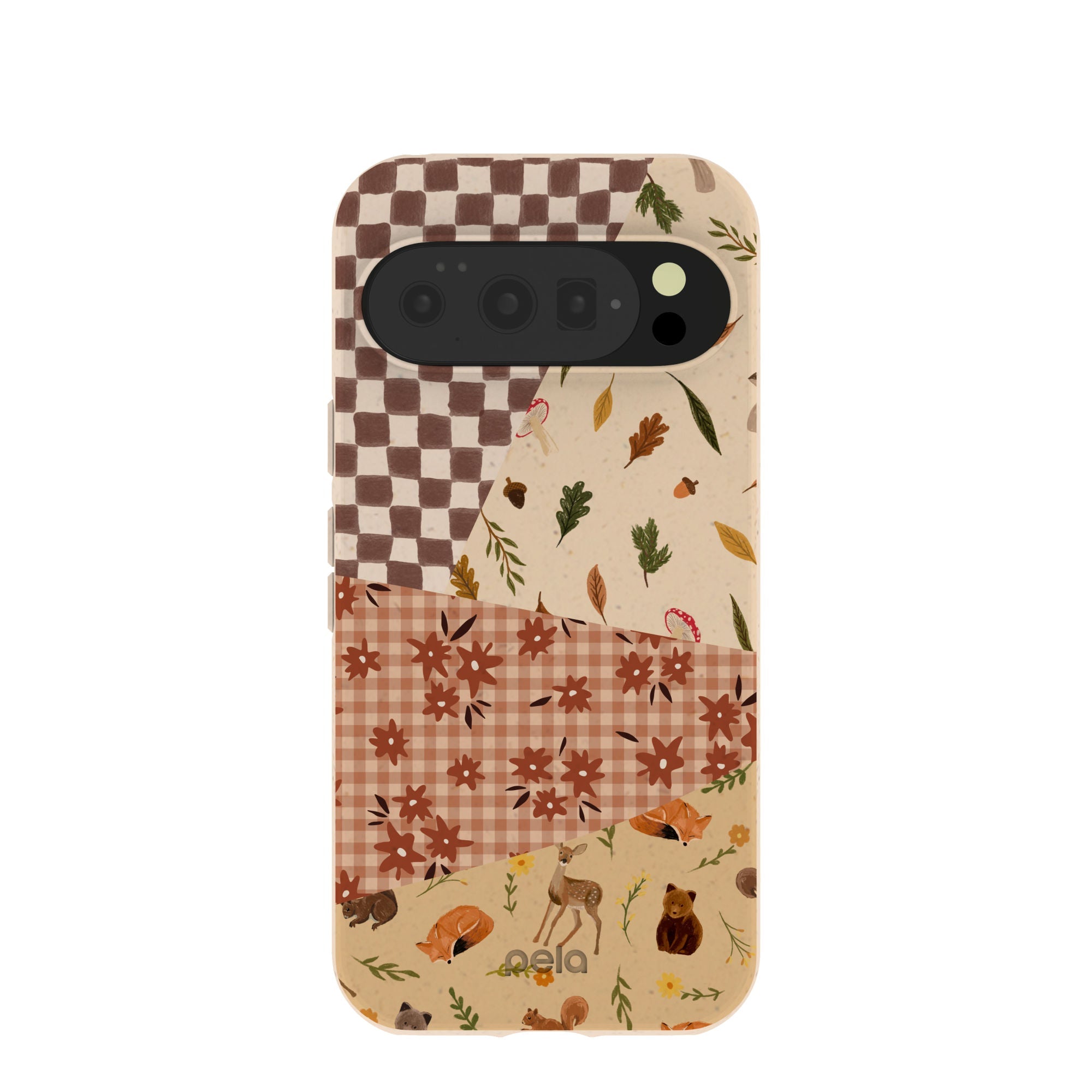 Seashell Autumn Quilt Google Pixel 10/10 Pro Case Refurbished - Pela Case refurbished available on Cerqular