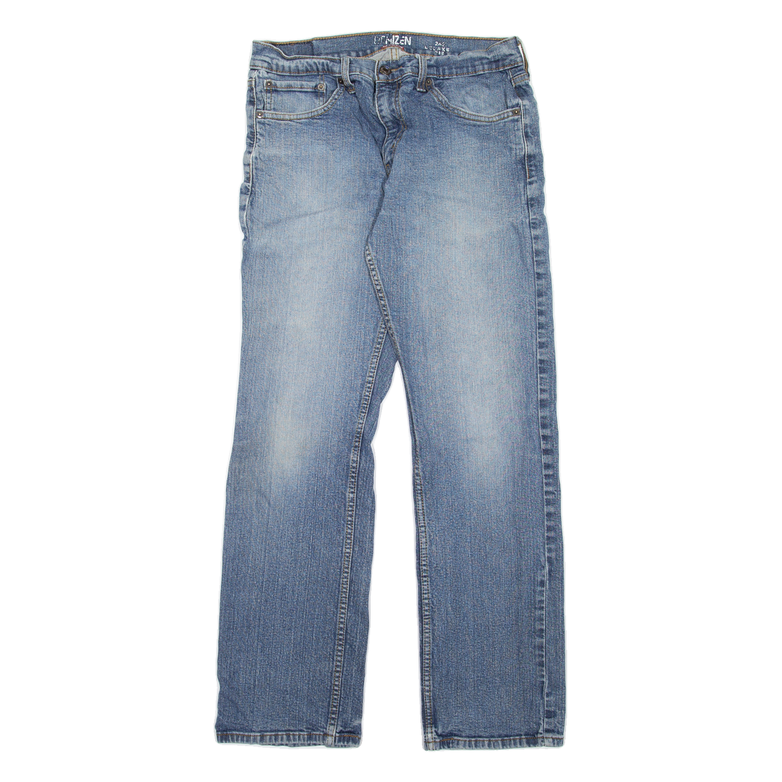 LEVI'S Denizen Mens Jeans Blue Relaxed Straight Stone Wash W29 L32 Refurbished - N/A refurbished available on Cerqular