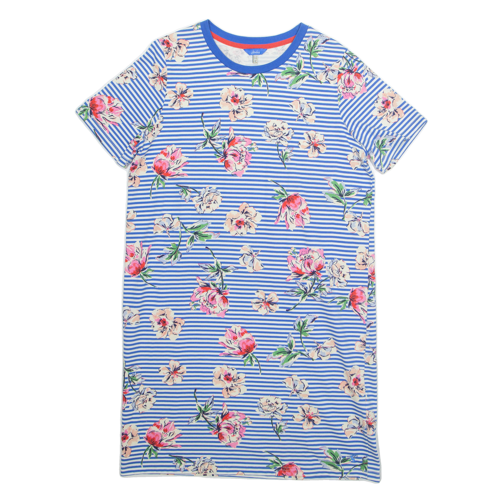 Buy JOULES Womens T-Shirt Dress Blue Floral Short Sleeve Knee Length UK 14 Refurbished - $36.39 JOULES Womens T-Shirt Dress Blue Floral Short Sleeve Knee Length UK 14 Refurbished - N/A refurbished available on Cerqular