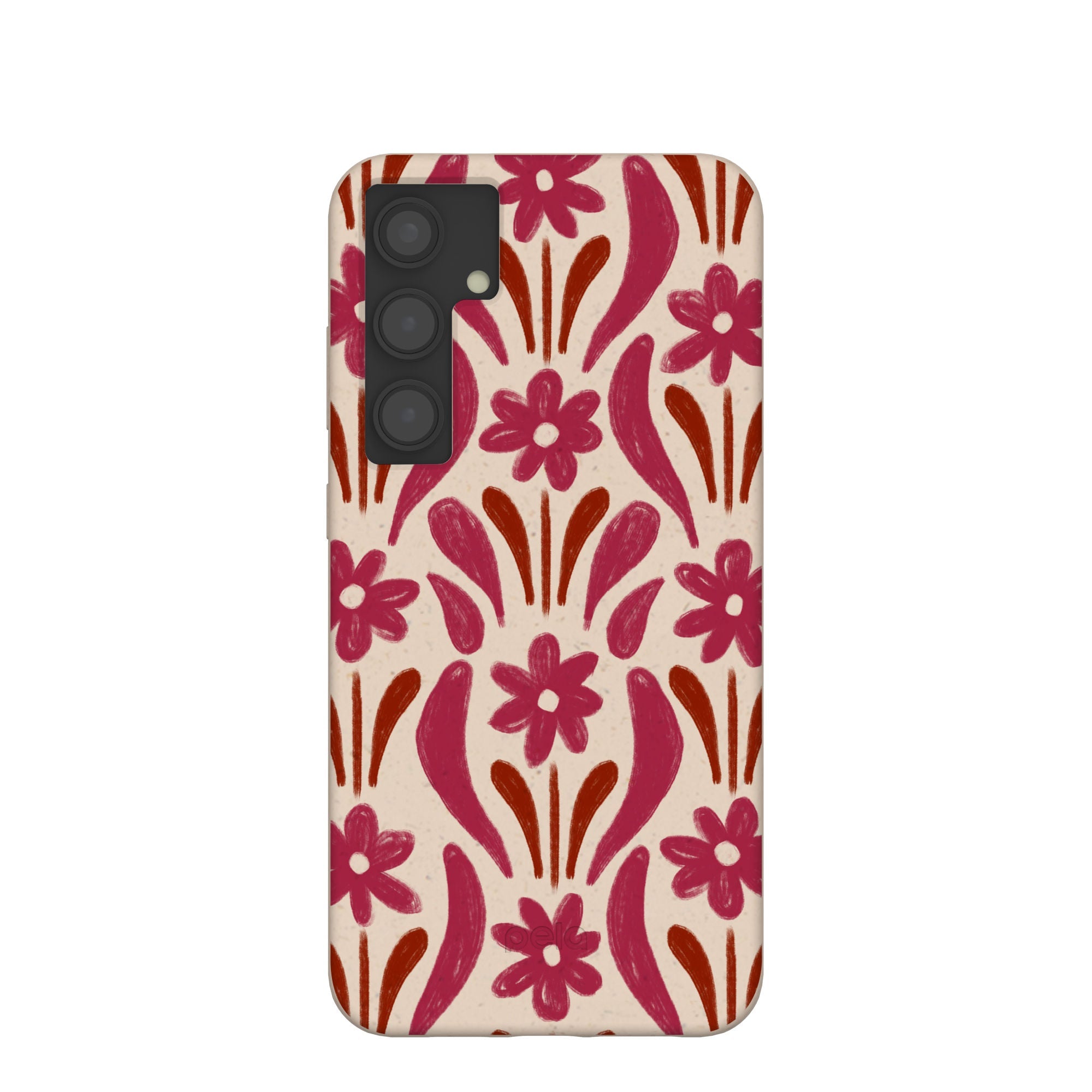 Seashell Flower Stack Samsung Galaxy S24+(Plus) Case Refurbished - Pela Case refurbished available on Cerqular