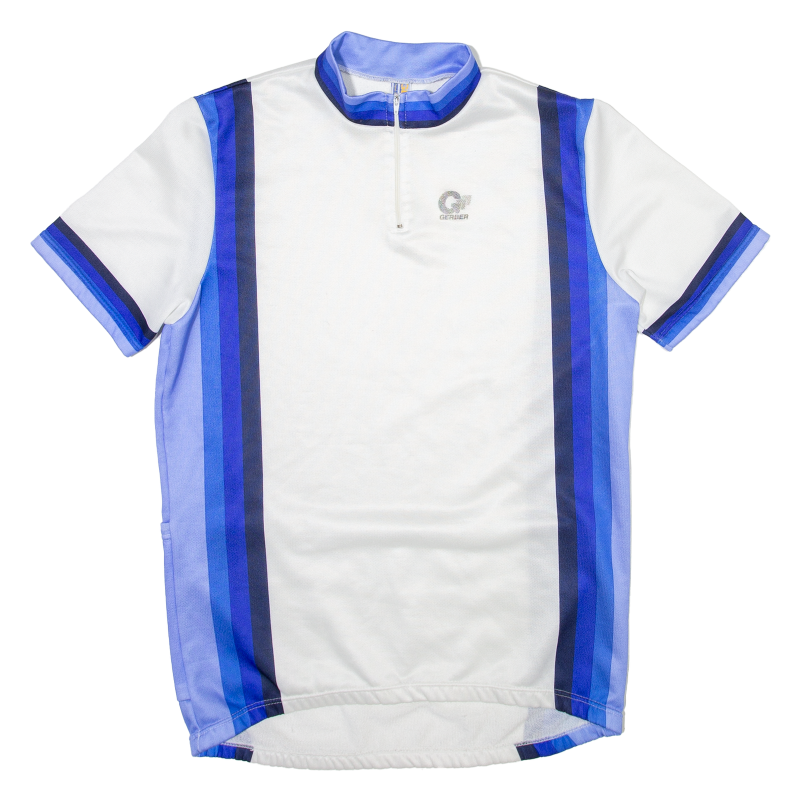 GERBER Cycling Mens Jersey White 1/4 Zip M Refurbished - N/A refurbished available on Cerqular