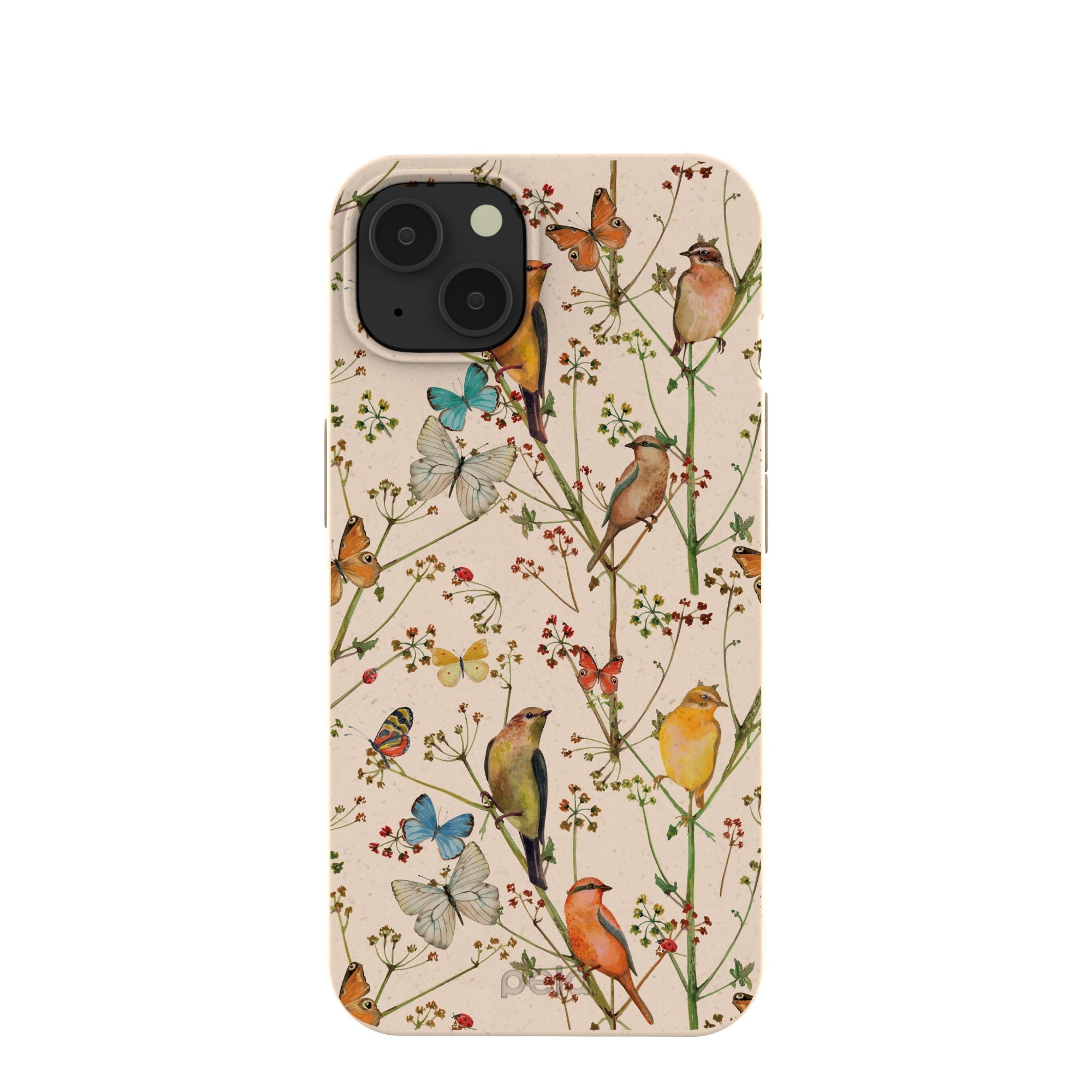 Seashell Birding iPhone 13 Case Refurbished - Pela Case refurbished available on Cerqular