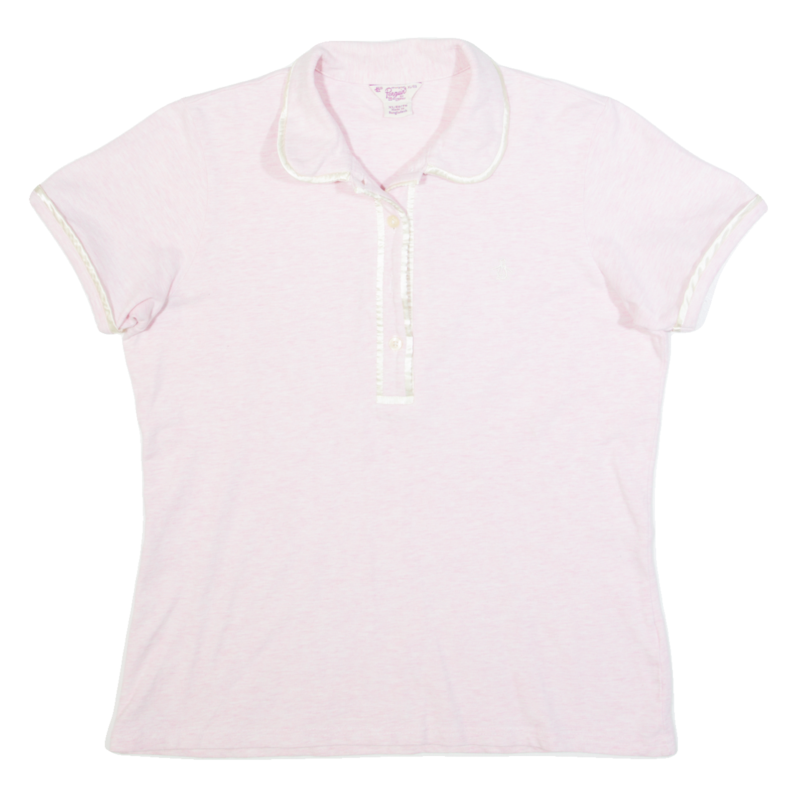 ORIGINAL PENGUIN Mens Polo Shirt Pink XL Refurbished - N/A refurbished available on Cerqular
