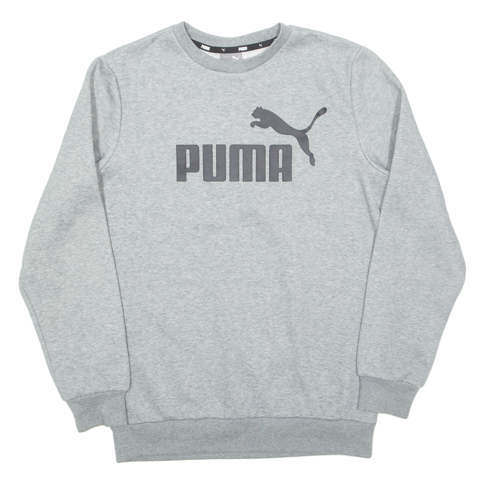 PUMA Mens Sweatshirt Grey S Refurbished - N/A refurbished available on Cerqular