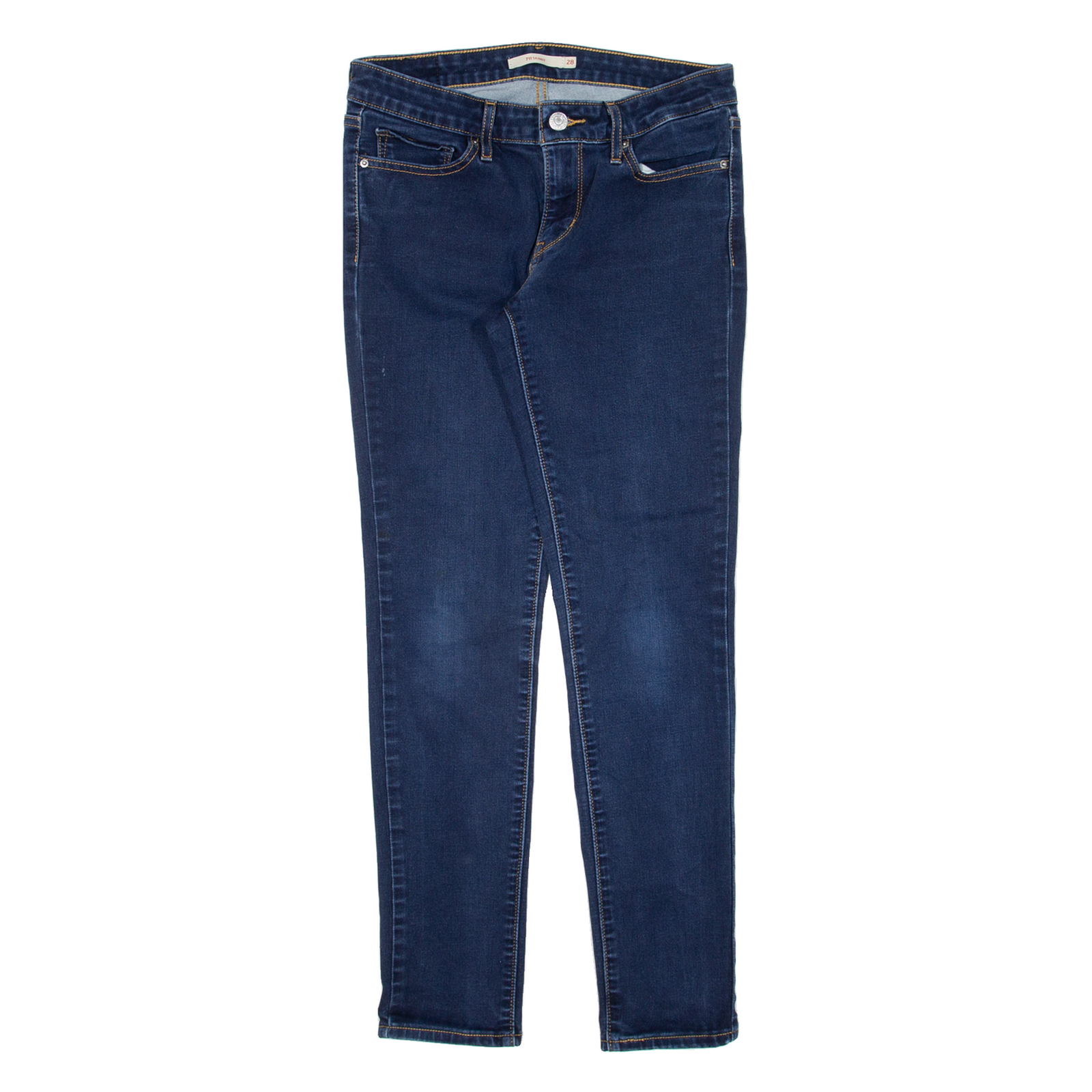 LEVI'S 711 Womens Jeans Blue Slim Skinny W28 L27 Refurbished - N/A refurbished available on Cerqular