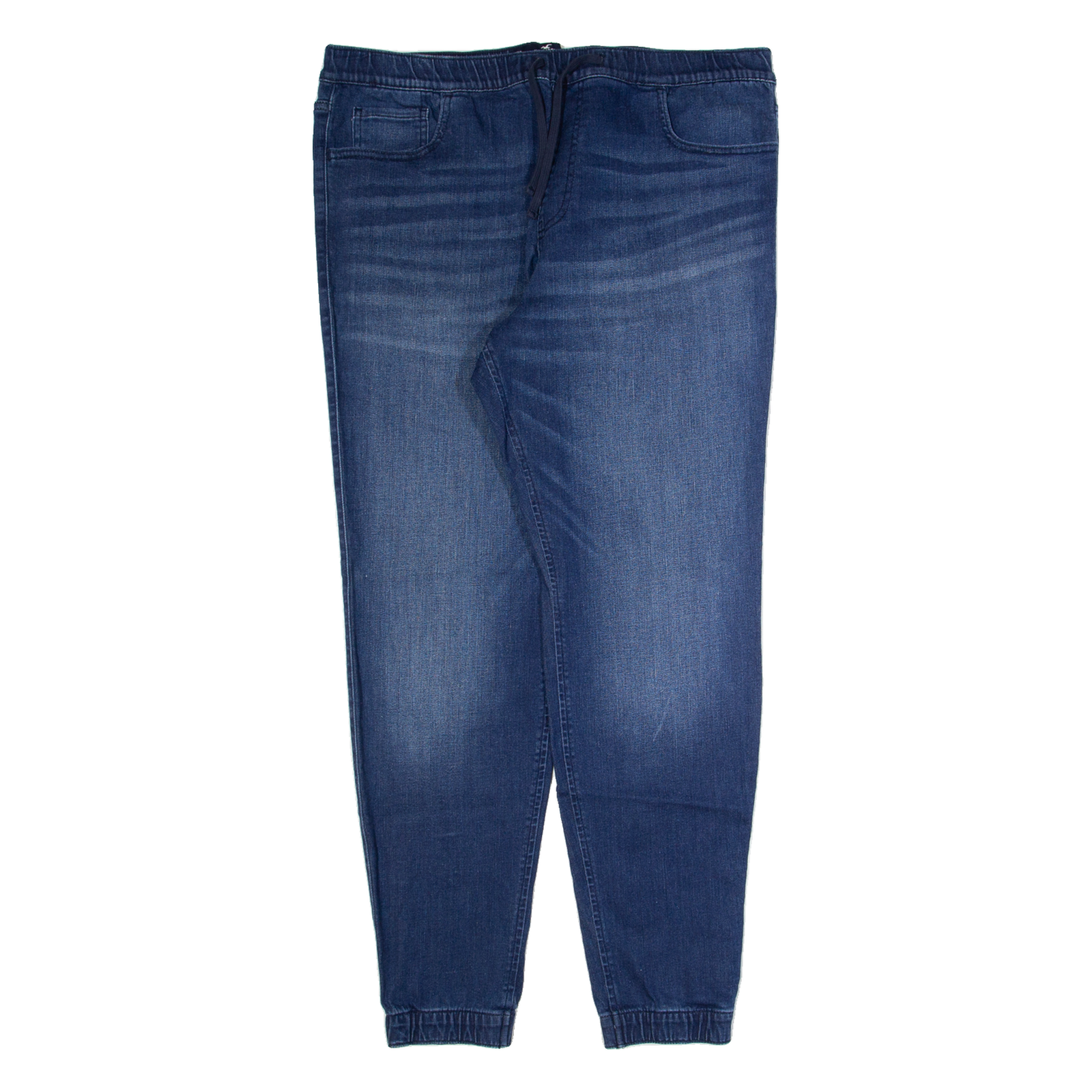HOLLISTER Womens Jeans Blue Regular Tapered Stone Wash W36 L30 Refurbished - N/A refurbished available on Cerqular