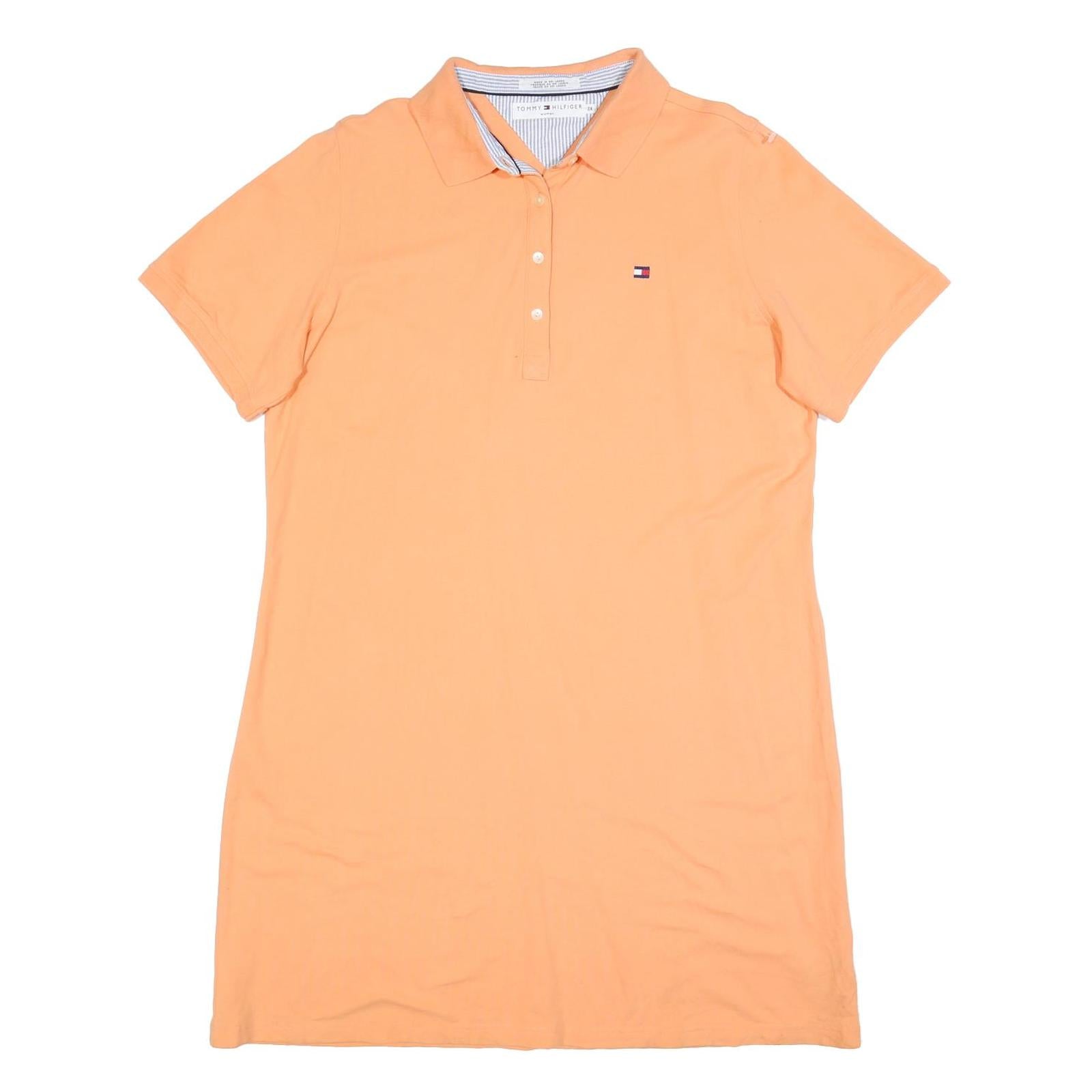 Buy TOMMY HILFIGER Womens Orange Polo Cotton Dress Short Sleeve 2XL Casual Summer Refurbished - $42.89 TOMMY HILFIGER Womens Orange Polo Cotton Dress Short Sleeve 2XL Casual Summer Refurbished - N/A refurbished available on Cerqular