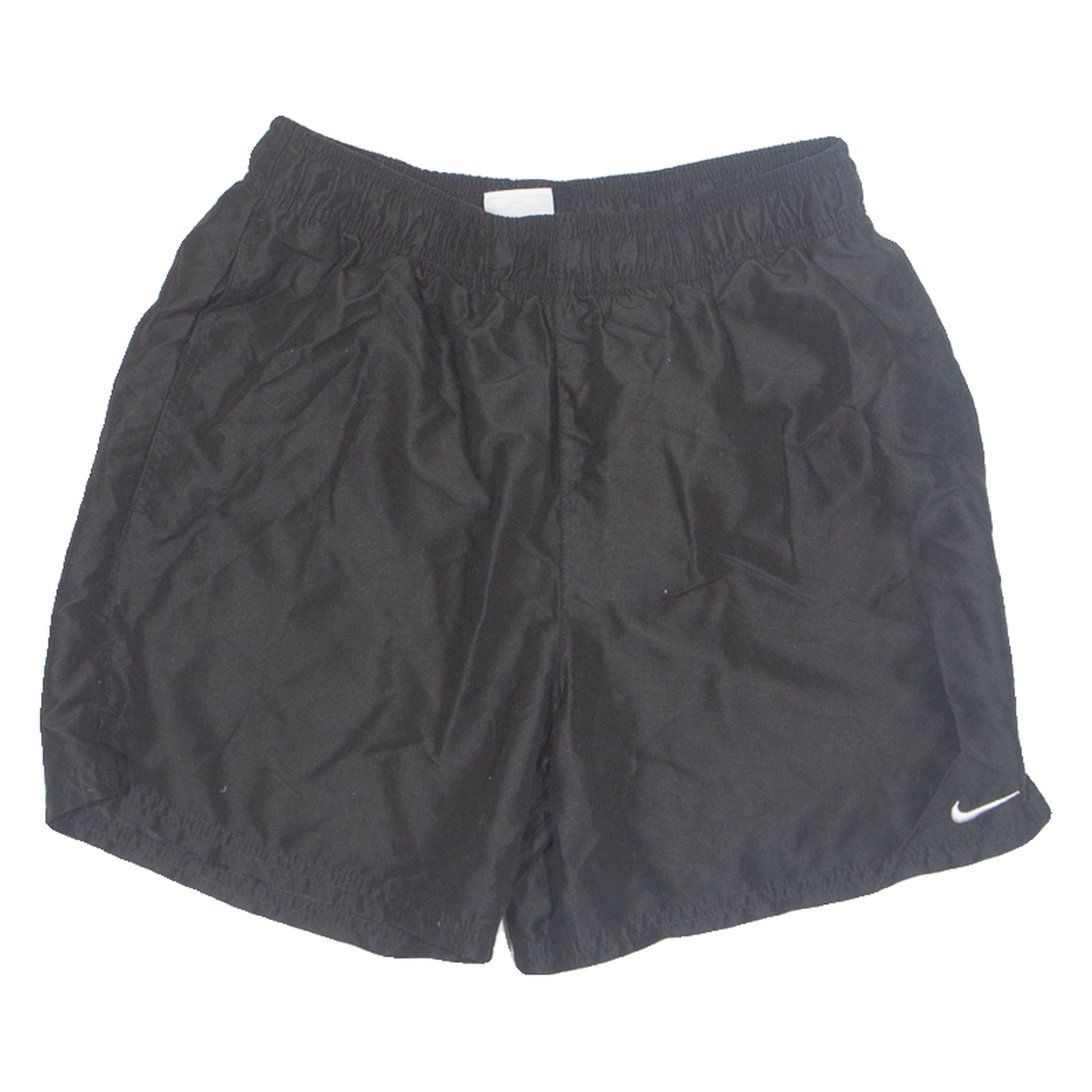 NIKE Mesh Lined Mens Swimming Shorts Black Relaxed S W24 Refurbished - N/A refurbished available on Cerqular