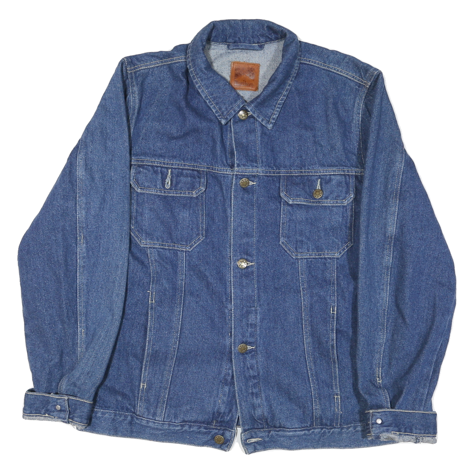 Buy MARLBORO Mens Blue Denim Cotton Blend Button Jacket M Casual Classic Style Refurbished - $77.99 MARLBORO Mens Blue Denim Cotton Blend Button Jacket M Casual Classic Style Refurbished - N/A refurbished available on Cerqular