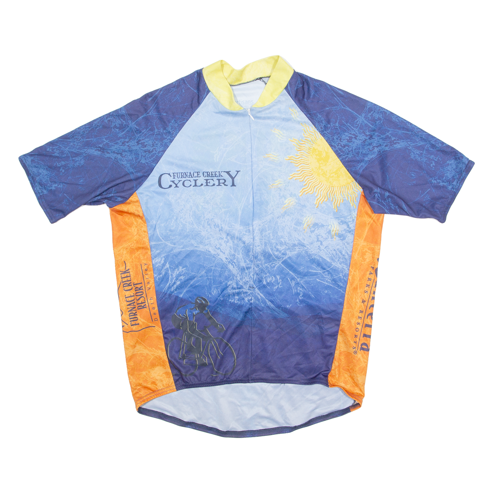 ARTISANS Cycling Mens Jersey Blue USA 1/4 Zip XL Refurbished - N/A refurbished available on Cerqular