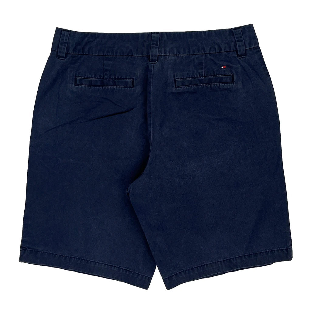 Tommy Hilfiger Shorts - 31W UK 12 Navy Cotton Refurbished - Thrifted (note: this is a term often used to describe second- refurbished available on Cerqular
