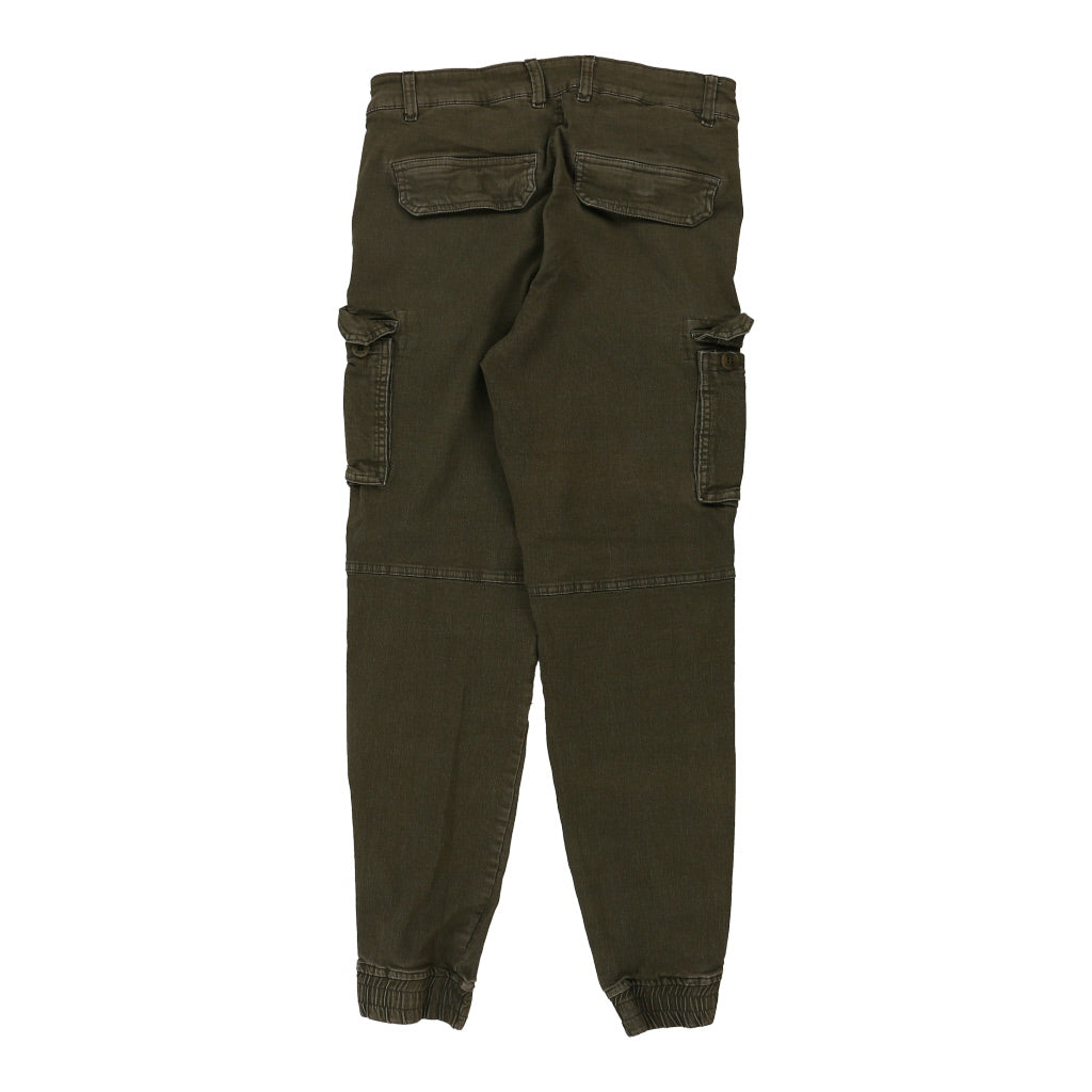 Buy Gas Cargo Trousers - Small Khaki Cotton Refurbished - $16.87 Gas Cargo Trousers - Small Khaki Cotton Refurbished - Thrifted (note: this is a term often used to describe second- refurbished available on Cerqular