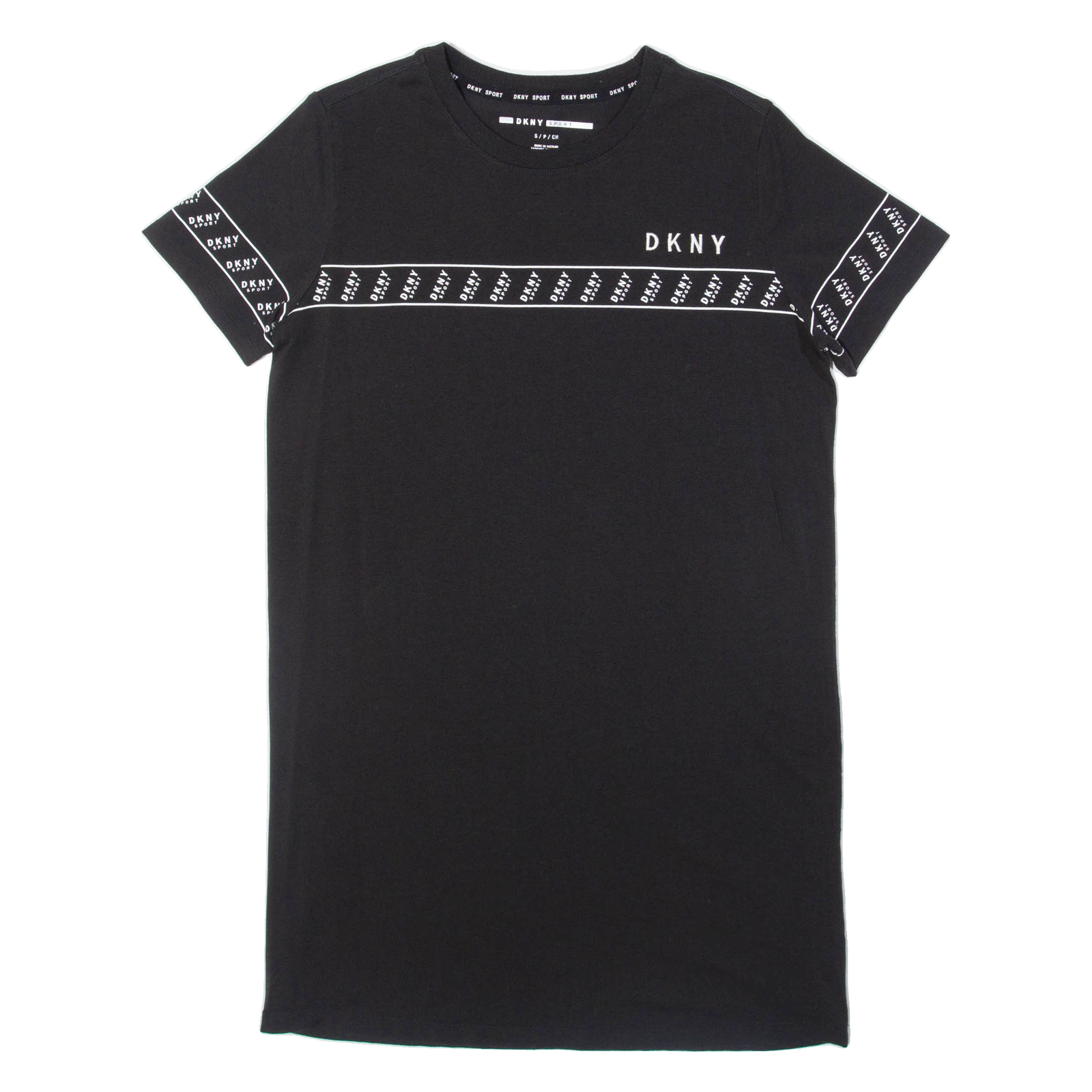 DKNY Stretched Womens T-Shirt Black S Refurbished - N/A refurbished available on Cerqular