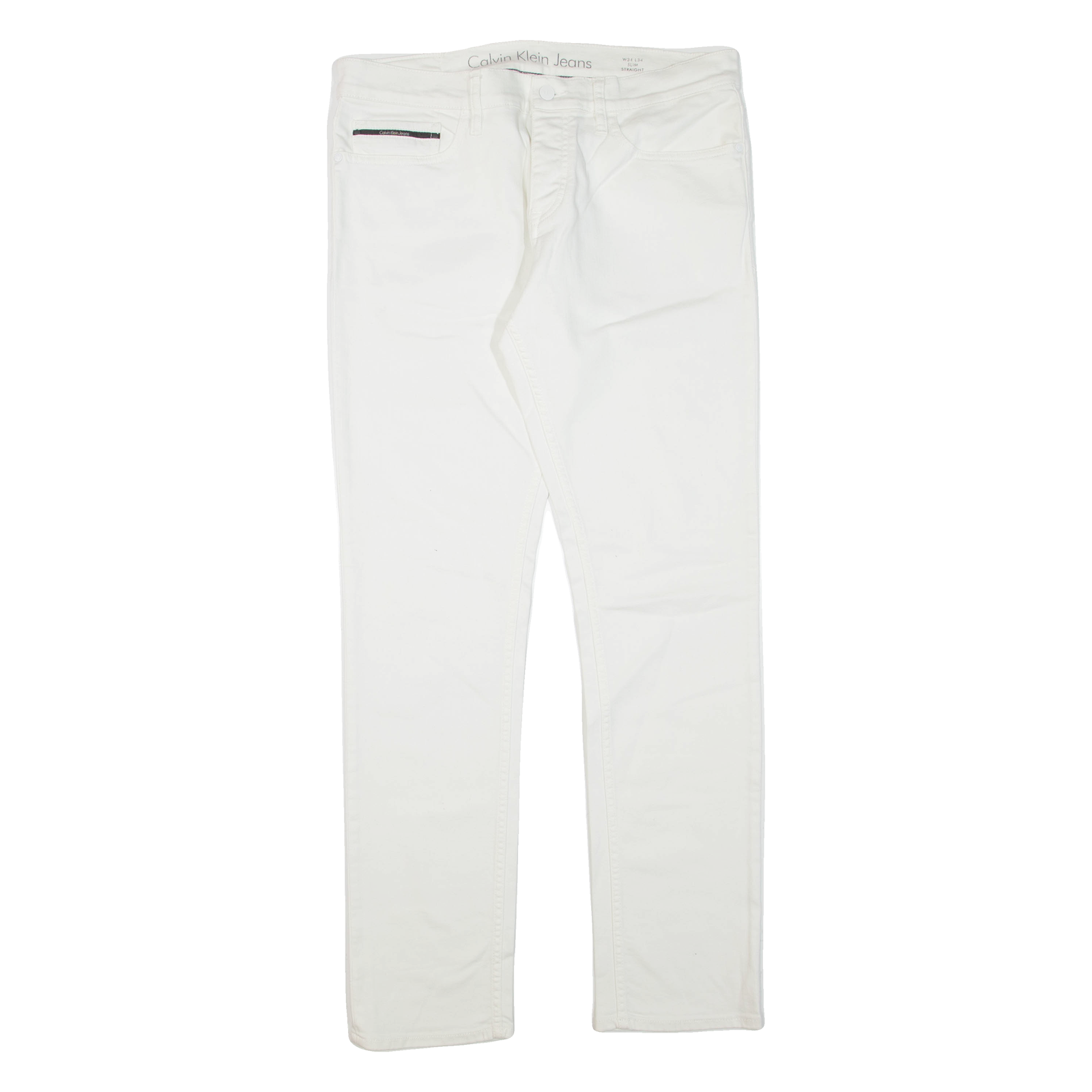 Buy CALVIN KLEIN JEANS Womens Jeans White Slim Straight W34 L34 Refurbished - $28.59 CALVIN KLEIN JEANS Womens Jeans White Slim Straight W34 L34 Refurbished - N/A refurbished available on Cerqular