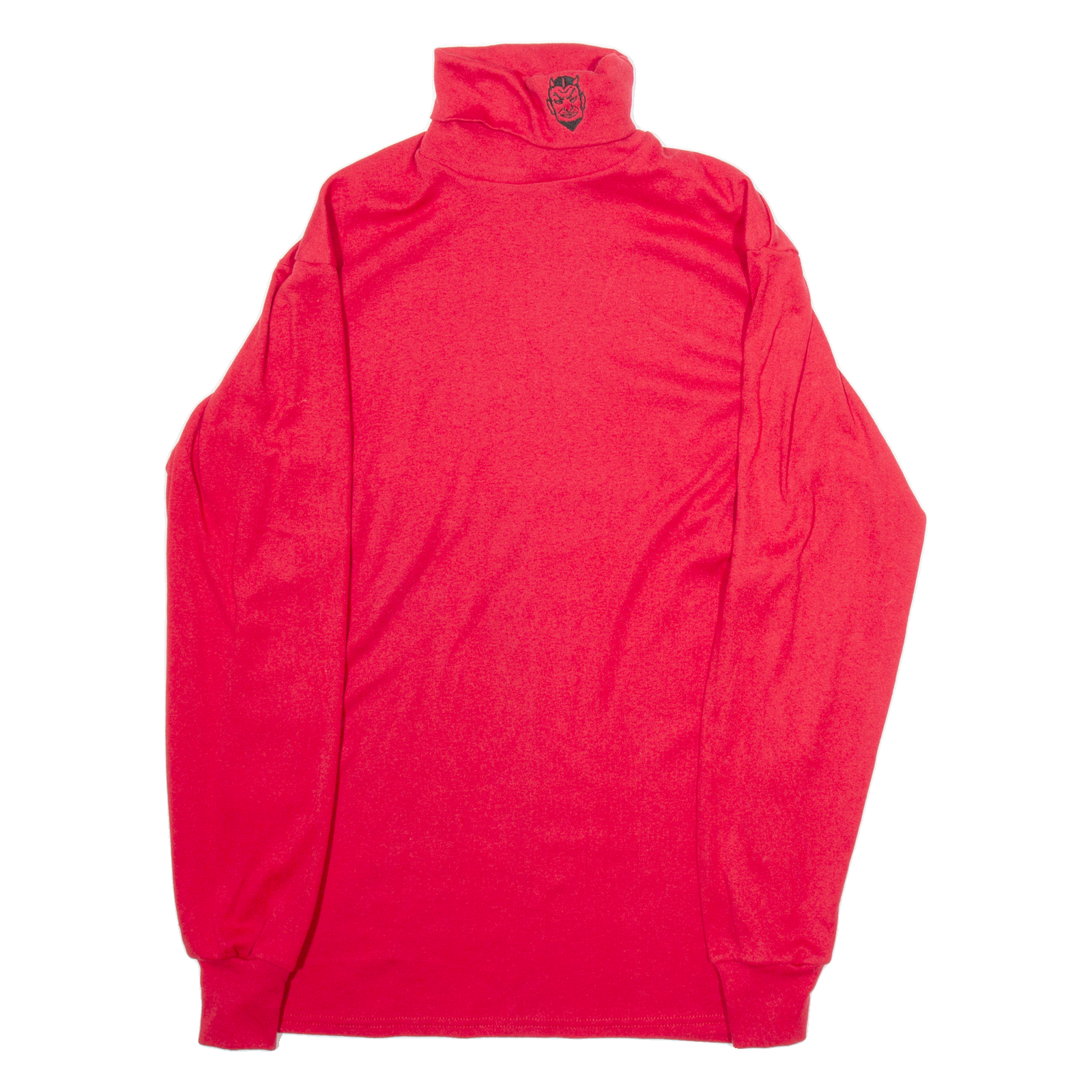 MAJESTIC Red Devils Mens T-Shirt Red Long Sleeve USA Roll Neck XL Refurbished - N/A refurbished available on Cerqular