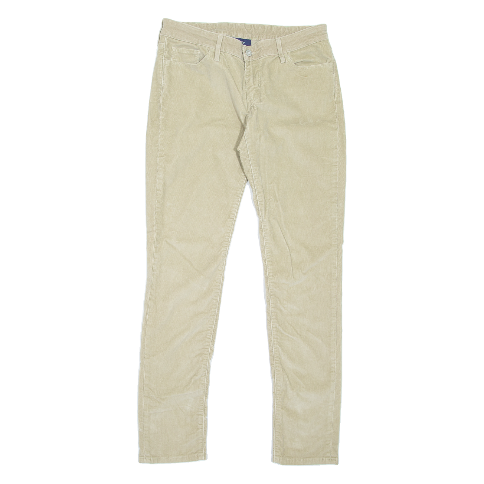 LEVI'S 531 Womens Corduroy Trousers Beige Slim Skinny W30 L32 Refurbished - N/A refurbished available on Cerqular