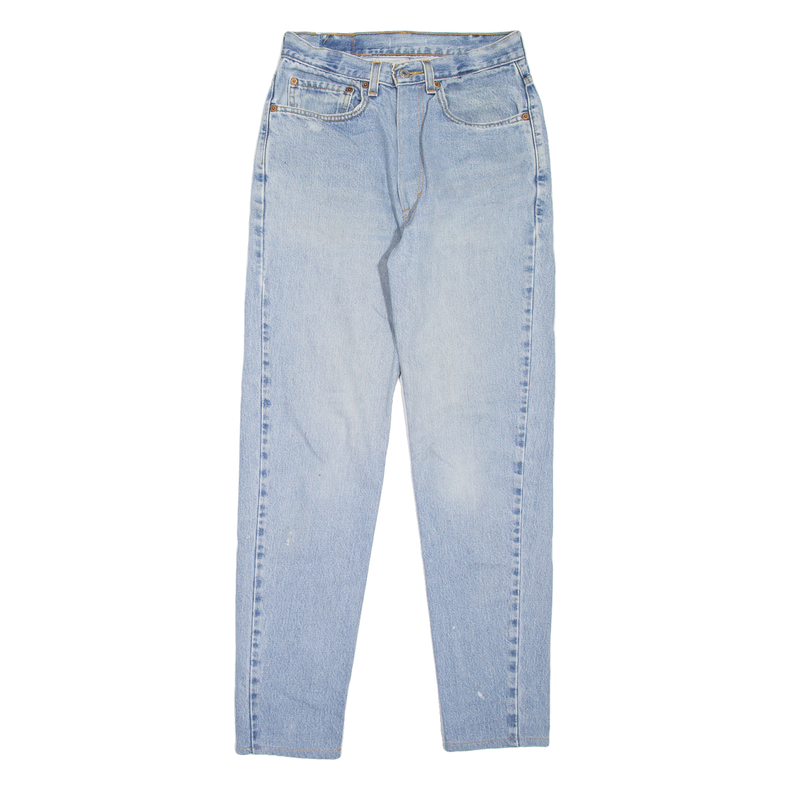 LEVI'S Reworked Womens Jeans Blue Regular Mom Stone Wash W27 L32 Refurbished - N/A refurbished available on Cerqular