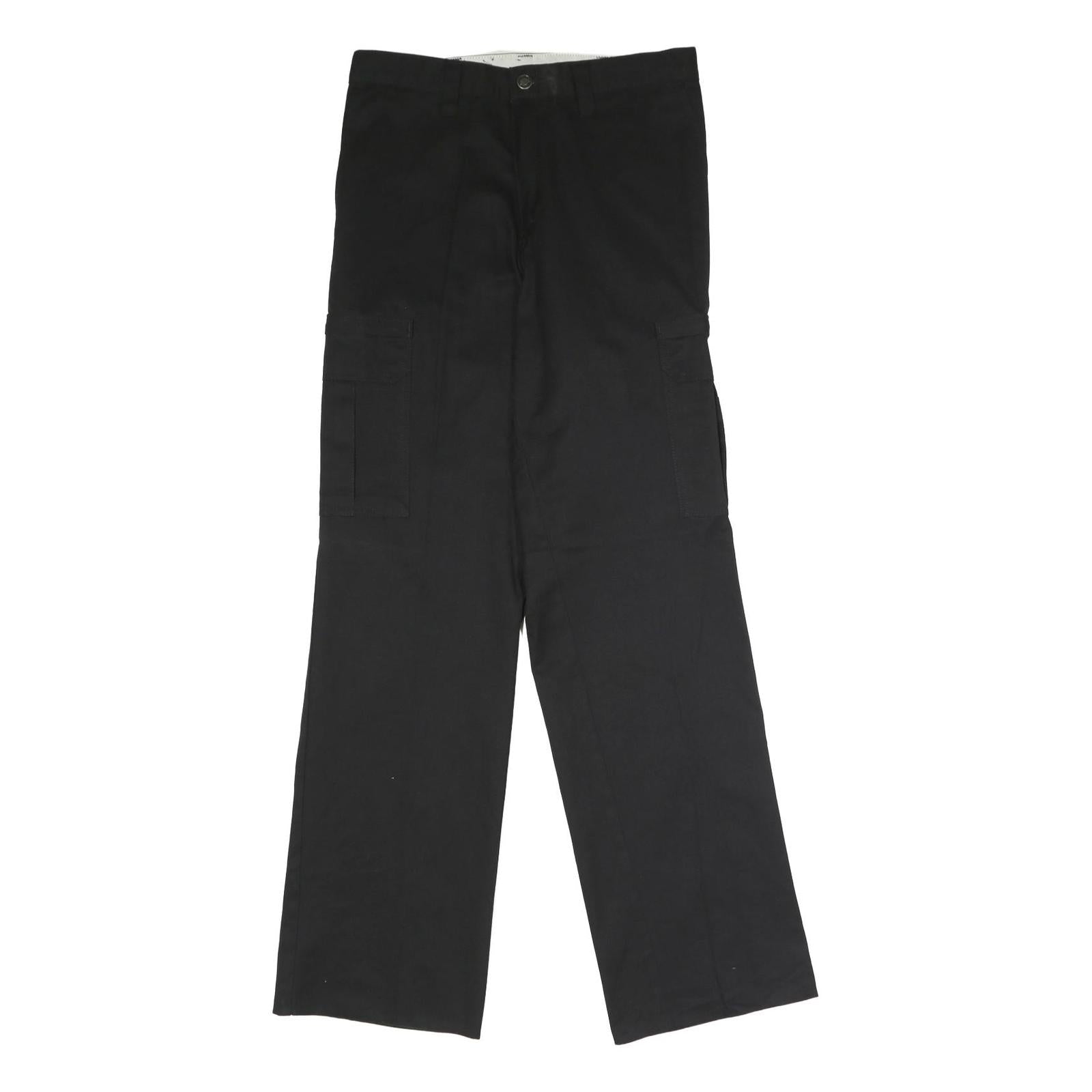 DICKIES Mens Black Regular Fit Straight Leg Trousers W32 L34 Workwear Casual Refurbished - N/A refurbished available on Cerqular