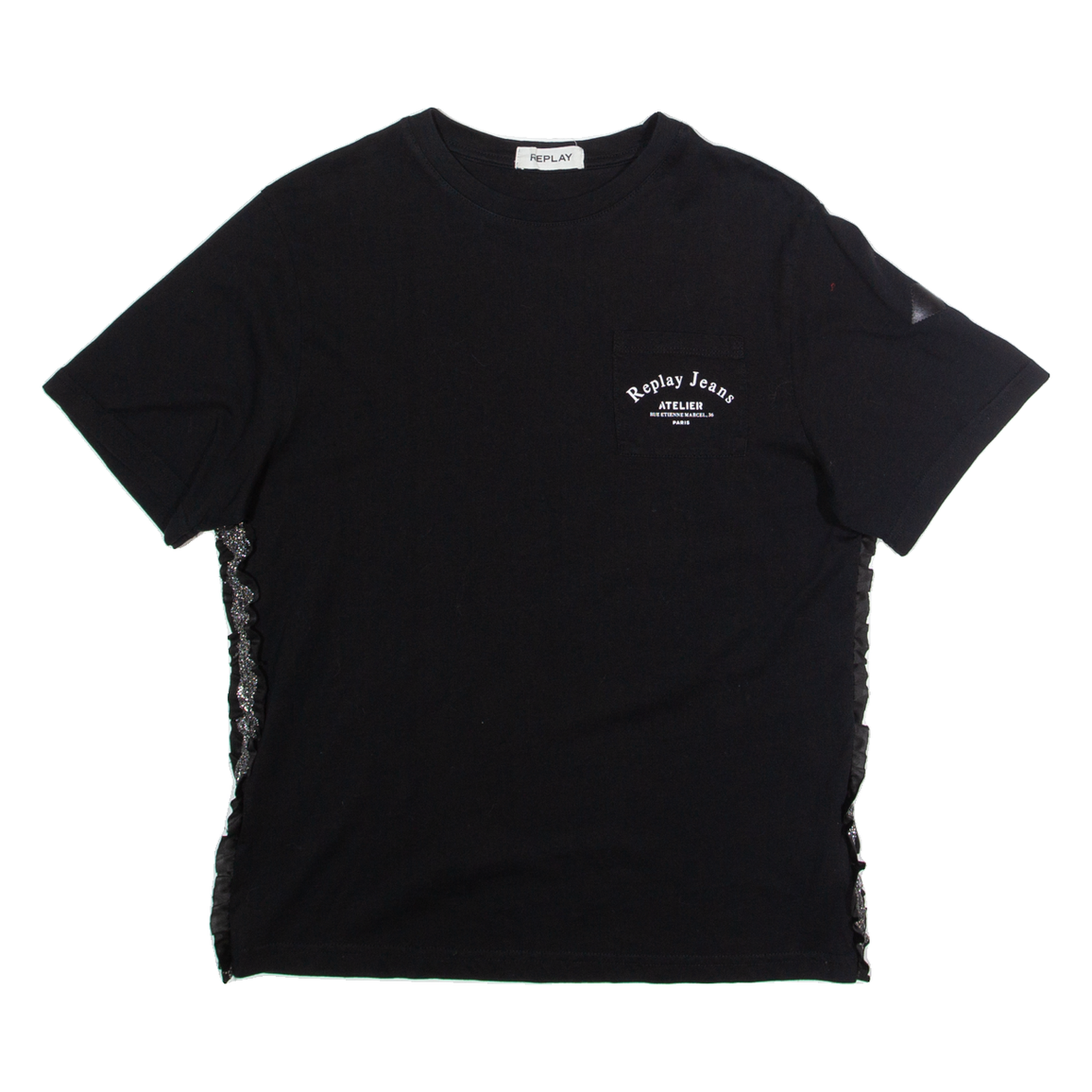 Buy REPLAY Womens T-Shirt Black M Refurbished - $15.59 REPLAY Womens T-Shirt Black M Refurbished - N/A refurbished available on Cerqular