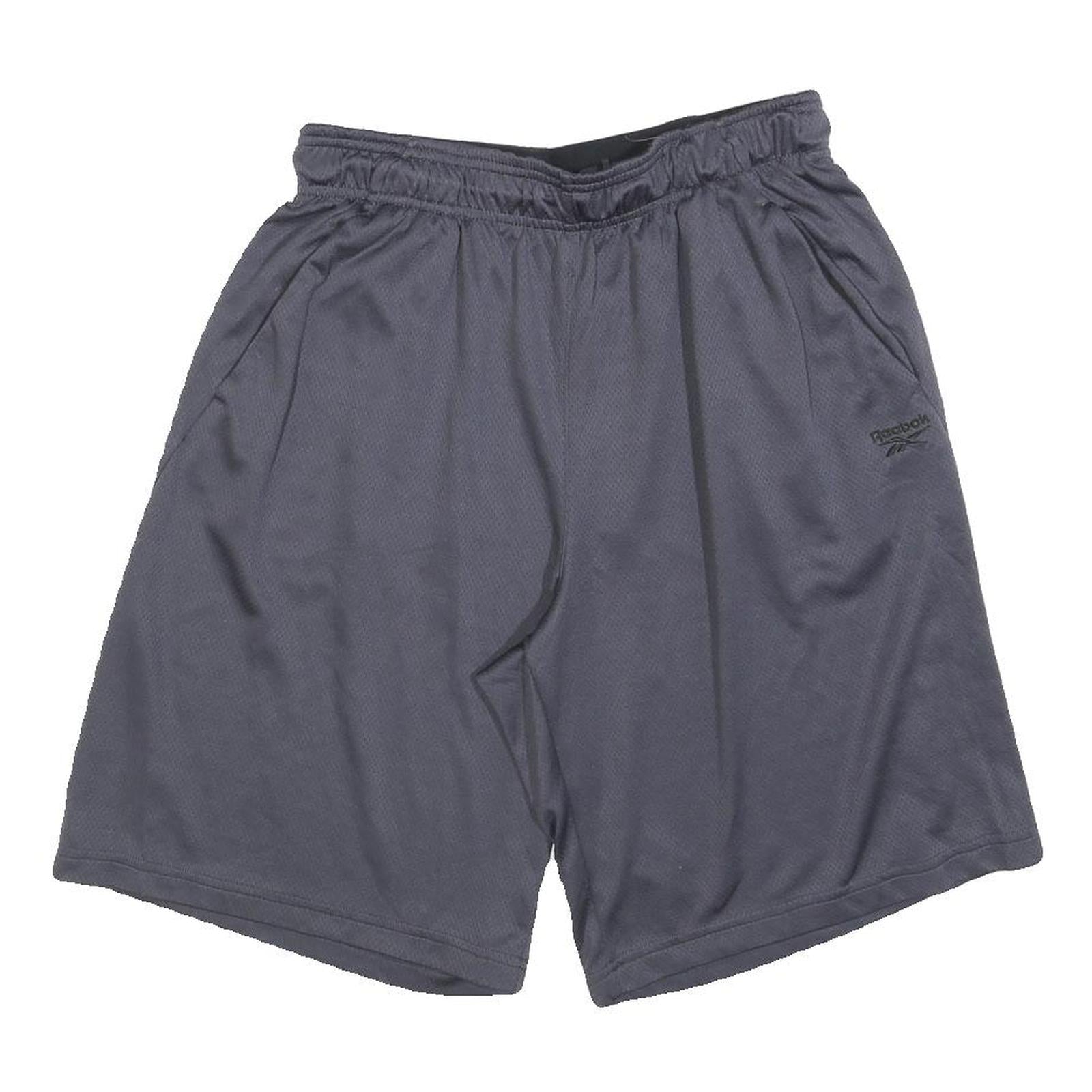 REEBOK Mens Shorts Grey Casual M W28 Lightweight Polyester Pockets Refurbished - N/A refurbished available on Cerqular