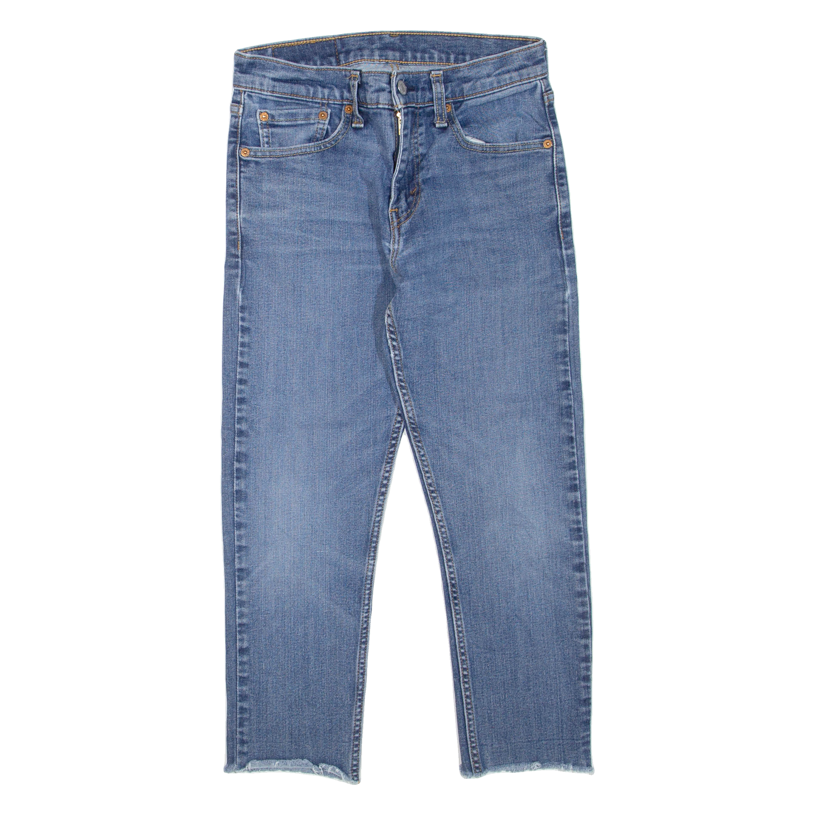 LEVI'S 512 Jeans Mens Blue Slim Tapered W28 L24 Refurbished - N/A refurbished available on Cerqular
