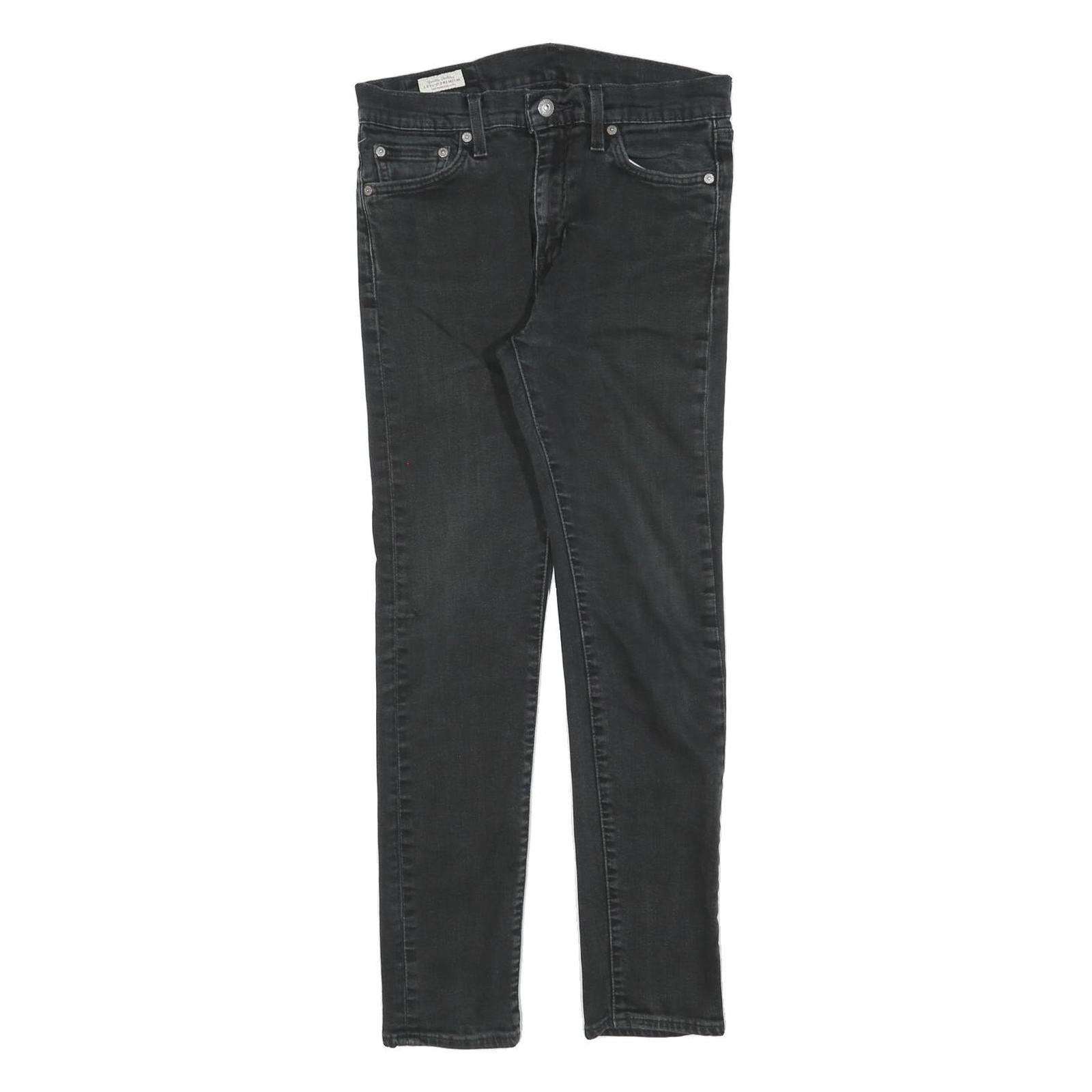 LEVI'S 510 BIG E Mens Jeans Black Slim Skinny Denim W29 L27 Classic Zip Refurbished - N/A refurbished available on Cerqular