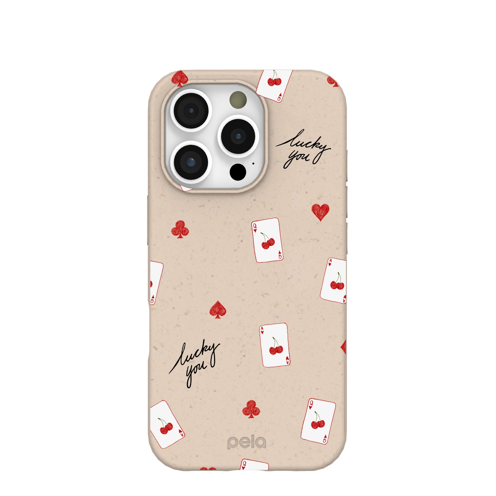 Seashell Lucky You iPhone 16 Pro Case Refurbished - Pela Case refurbished available on Cerqular