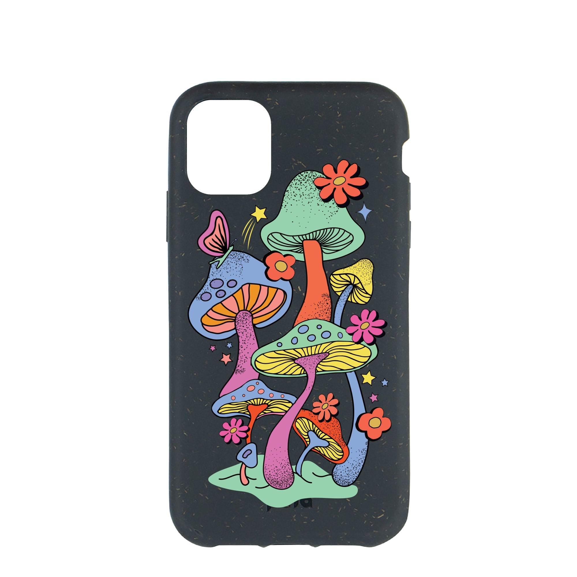 Black Magical Forest iPhone 11 Case Refurbished - Pela Case refurbished available on Cerqular