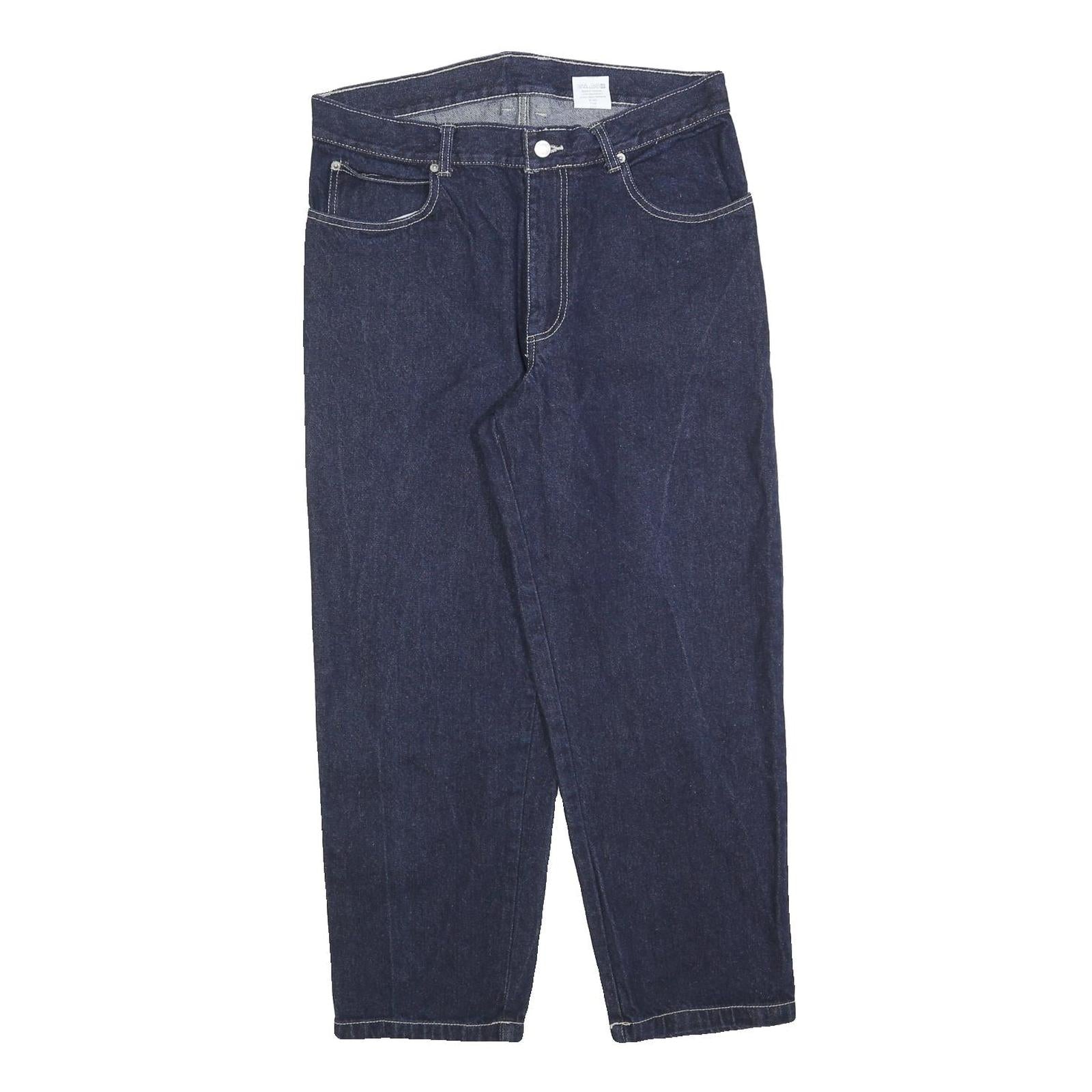 FRACK Womens Jeans Blue Regular Straight Denim Raw W32 L27 Classic Fit Refurbished - N/A refurbished available on Cerqular