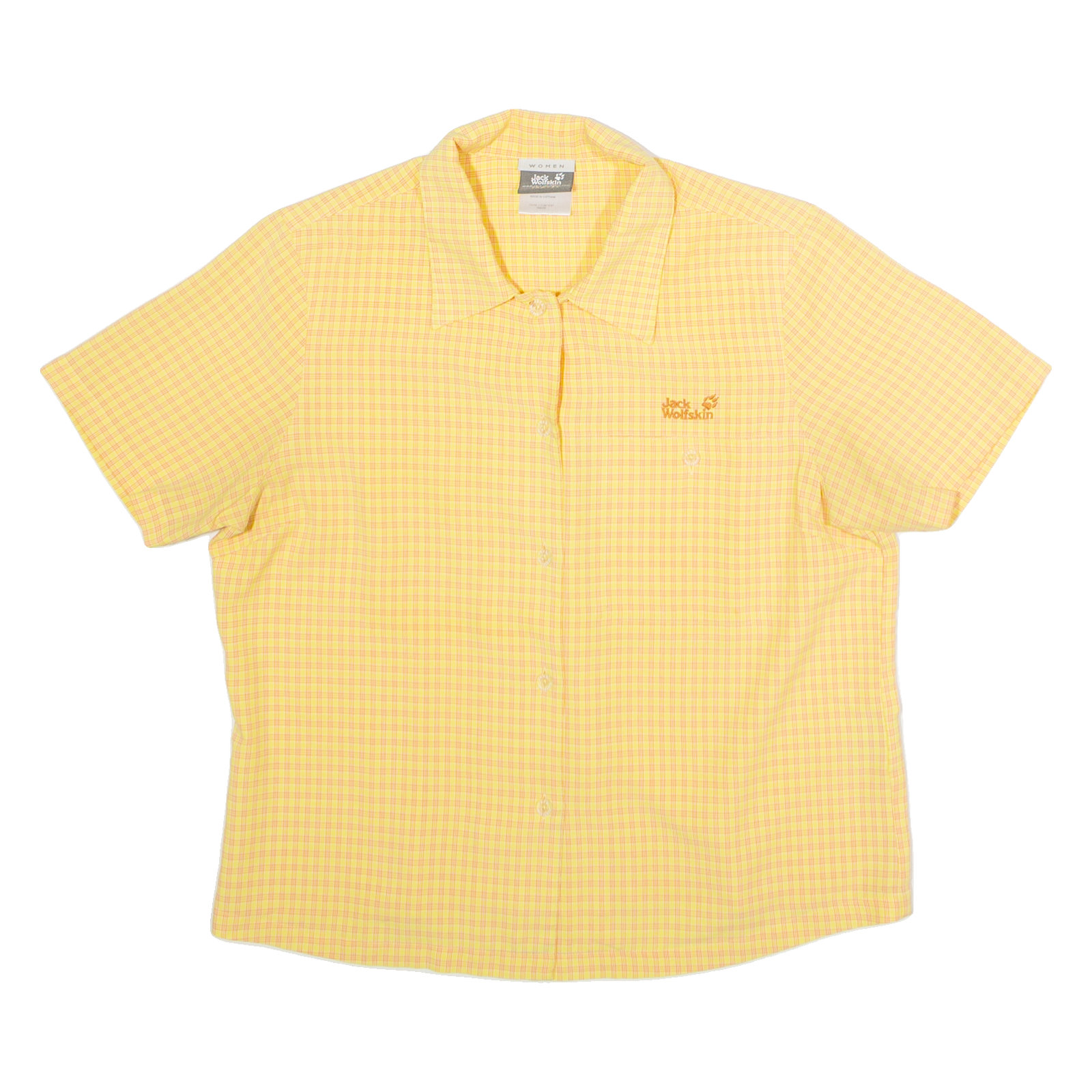 Buy JACK WOLFSKIN Womens Shirt Yellow Check UK 12 Refurbished - $27.29 JACK WOLFSKIN Womens Shirt Yellow Check UK 12 Refurbished - N/A refurbished available on Cerqular