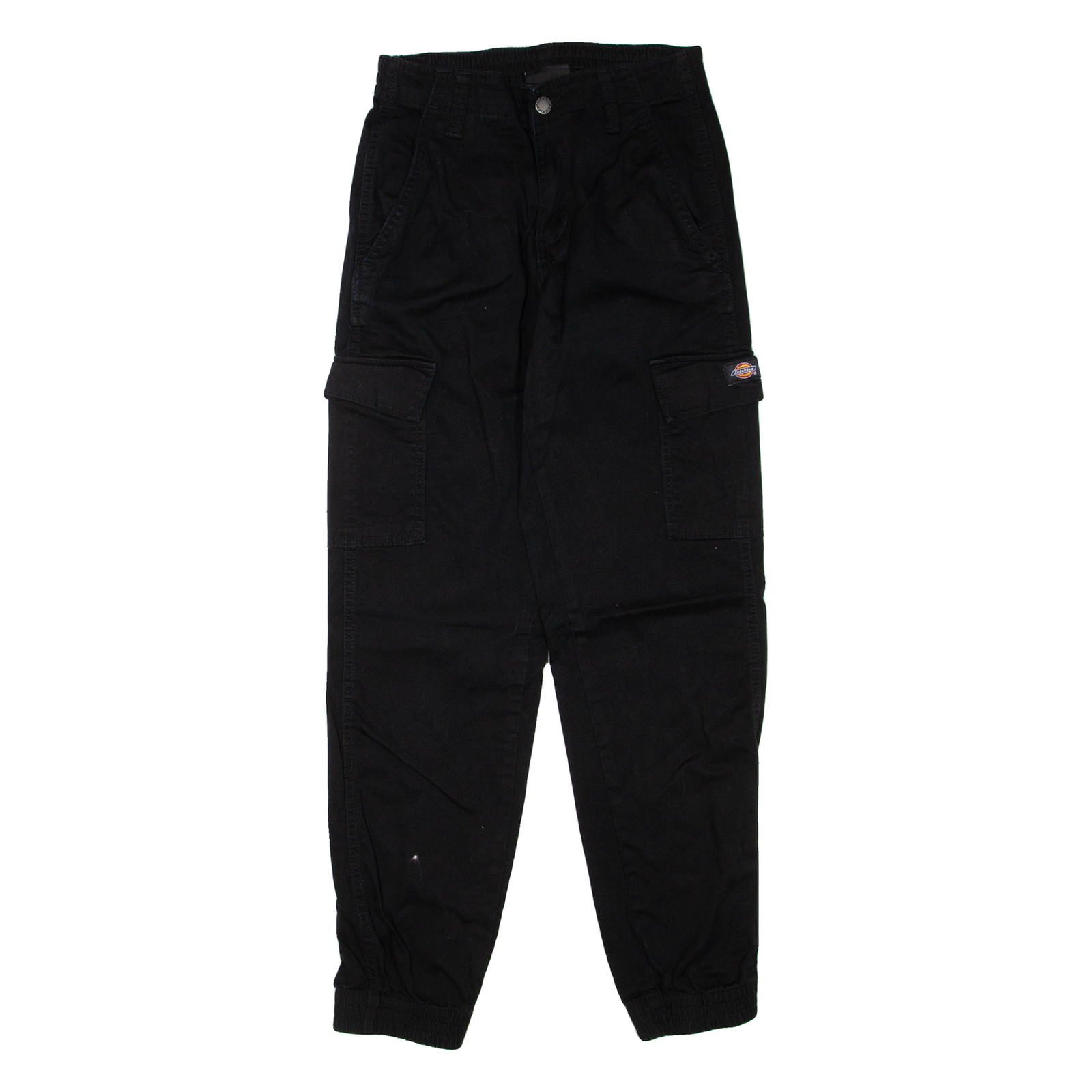 DICKIES Cargo Womens Trousers Black Regular Tapered W26 L30 Refurbished - N/A refurbished available on Cerqular