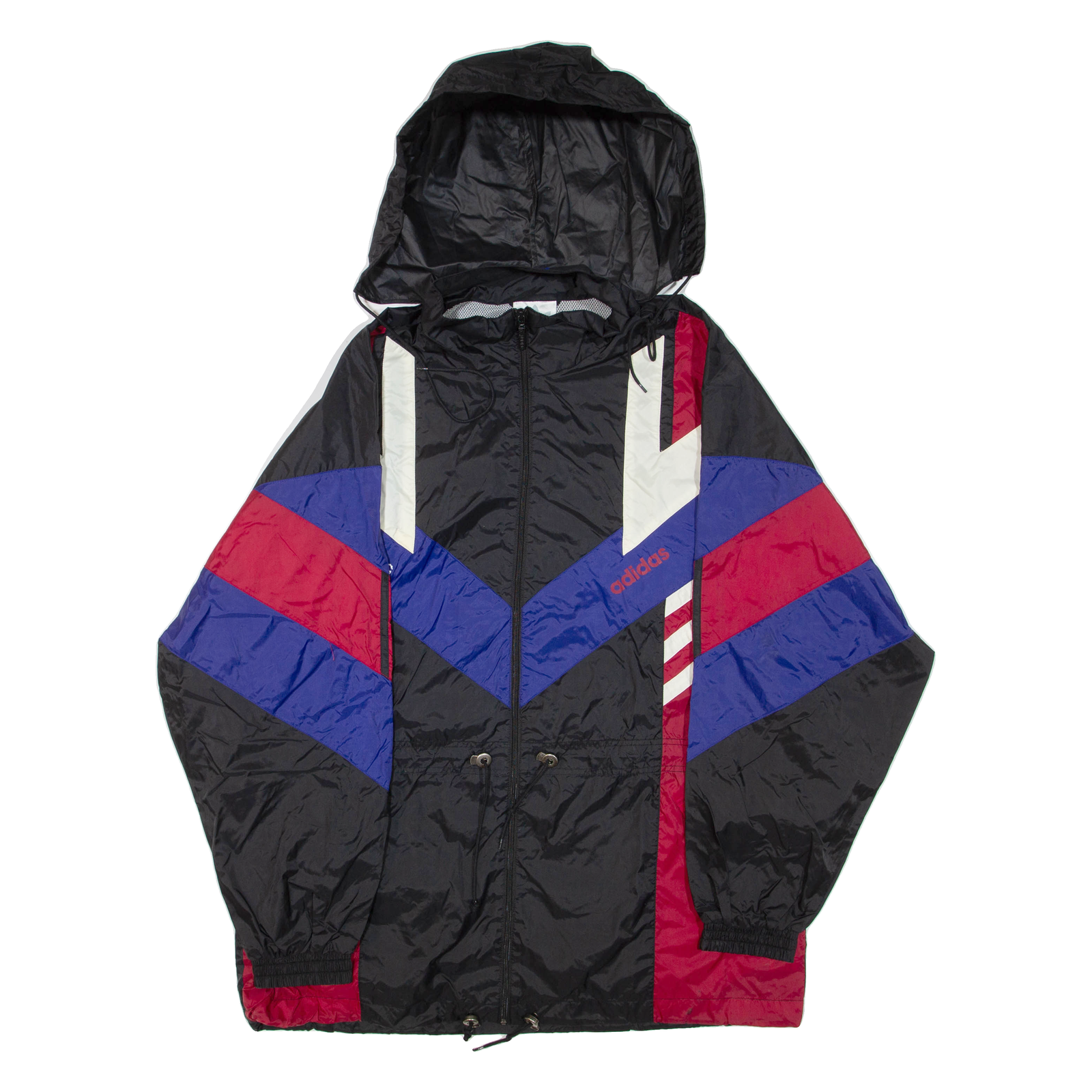 ADIDAS Mens Rain Jacket Black Hooded XL Refurbished - N/A refurbished available on Cerqular