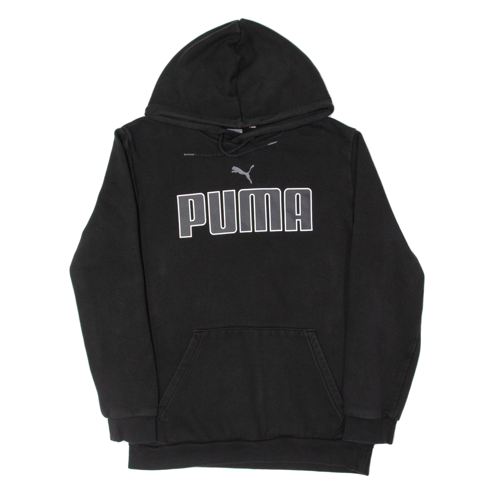 PUMA Mens Black Hoodie S Refurbished - N/A refurbished available on Cerqular