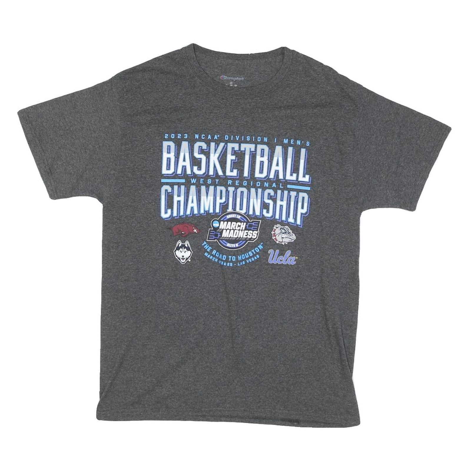 Buy CHAMPION Mens Grey Basketball Championship Graphic T-Shirt M Short Sleeve Crew Refurbished - $25.99 CHAMPION Mens Grey Basketball Championship Graphic T-Shirt M Short Sleeve Crew Refurbished - N/A refurbished available on Cerqular