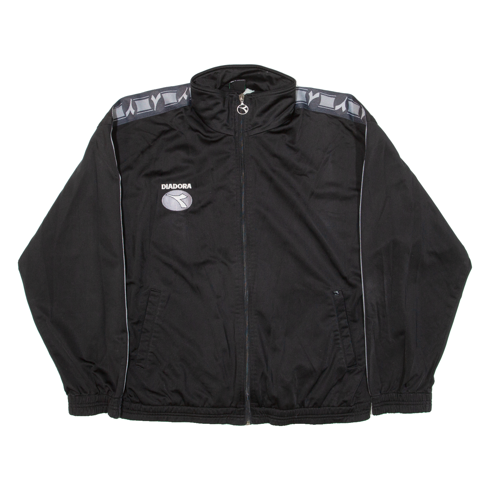 DIADORA Mens Track Jacket Black M Refurbished - N/A refurbished available on Cerqular