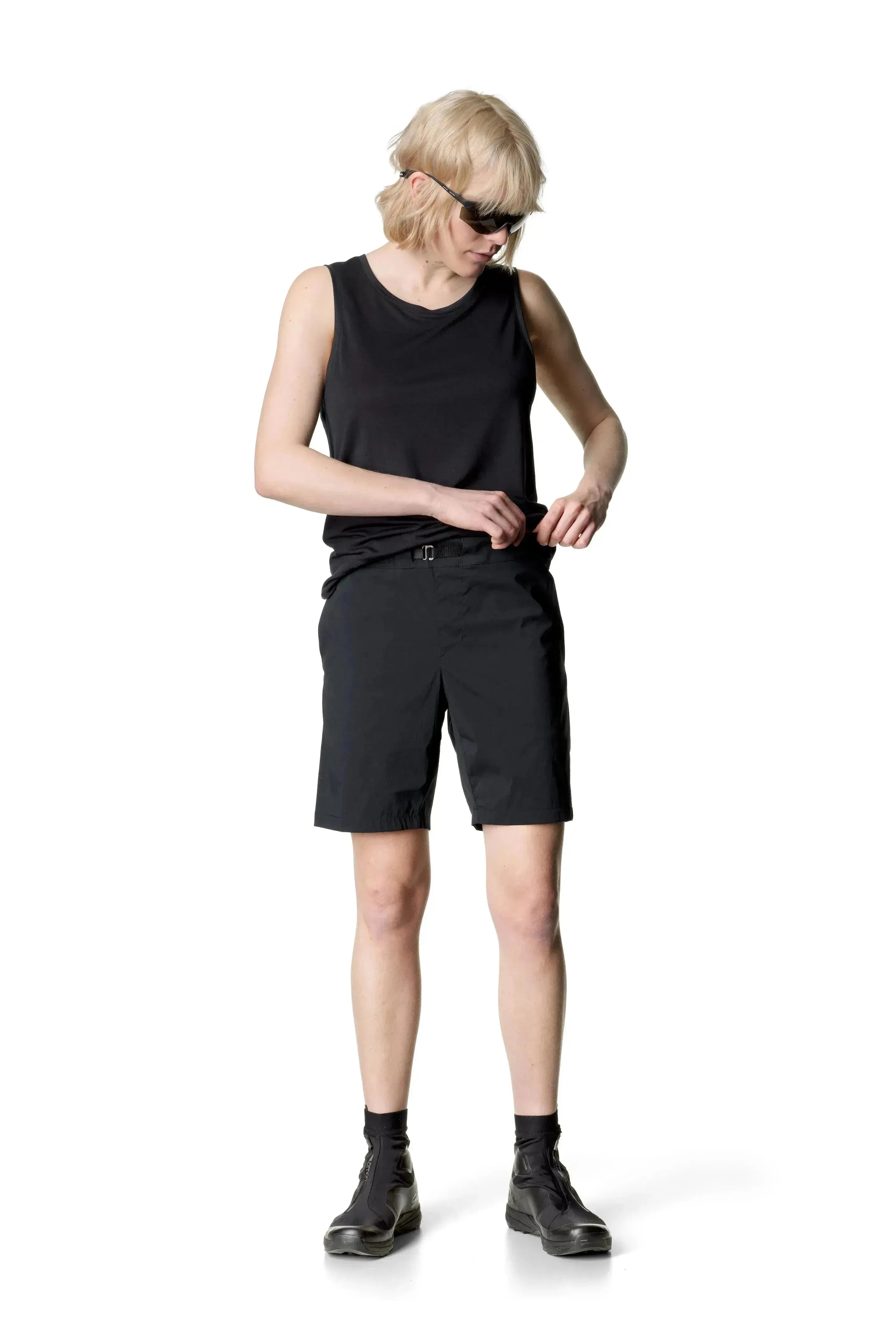 W's Wadi Shorts | Color: true black | Size: XS Refurbished - Houdini Sportswear refurbished available on Cerqular
