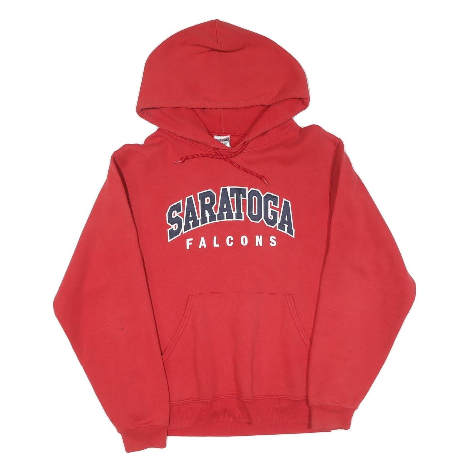 Buy Mens Red Saratoga Falcons Hoodie Pullover S Cotton Casual Sportswear Refurbished - $23.39 Mens Red Saratoga Falcons Hoodie Pullover S Cotton Casual Sportswear Refurbished - N/A refurbished available on Cerqular