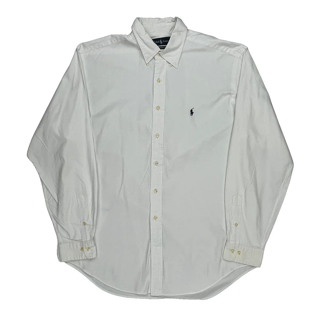 Buy Ralph Lauren Shirt - XL White Cotton Refurbished - $29.47 Ralph Lauren Shirt - XL White Cotton Refurbished - Thrifted (note: this is a term often used to describe second- refurbished available on Cerqular