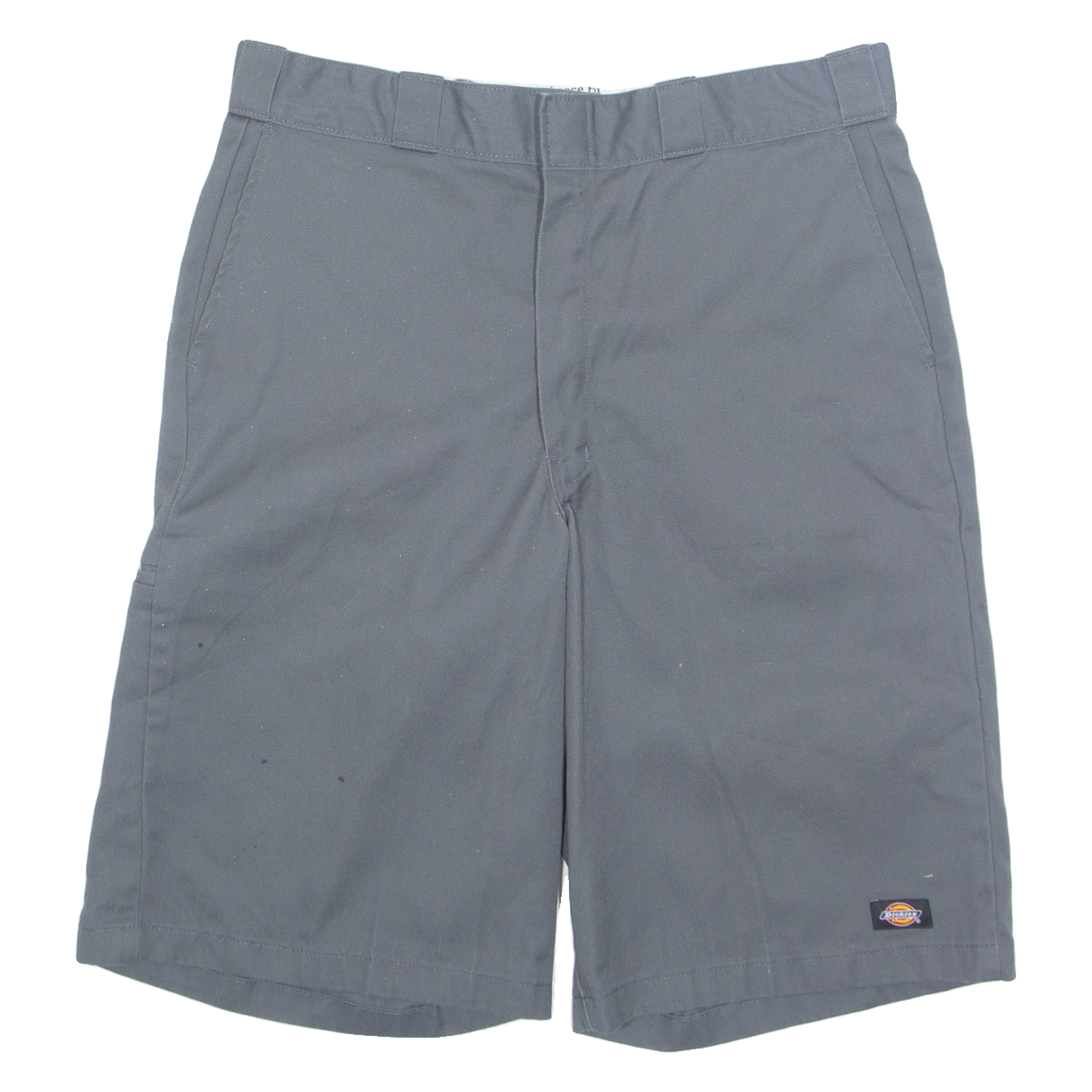 DICKIES Loose Fit Mens Workwear Shorts Grey L W35 Refurbished - N/A refurbished available on Cerqular