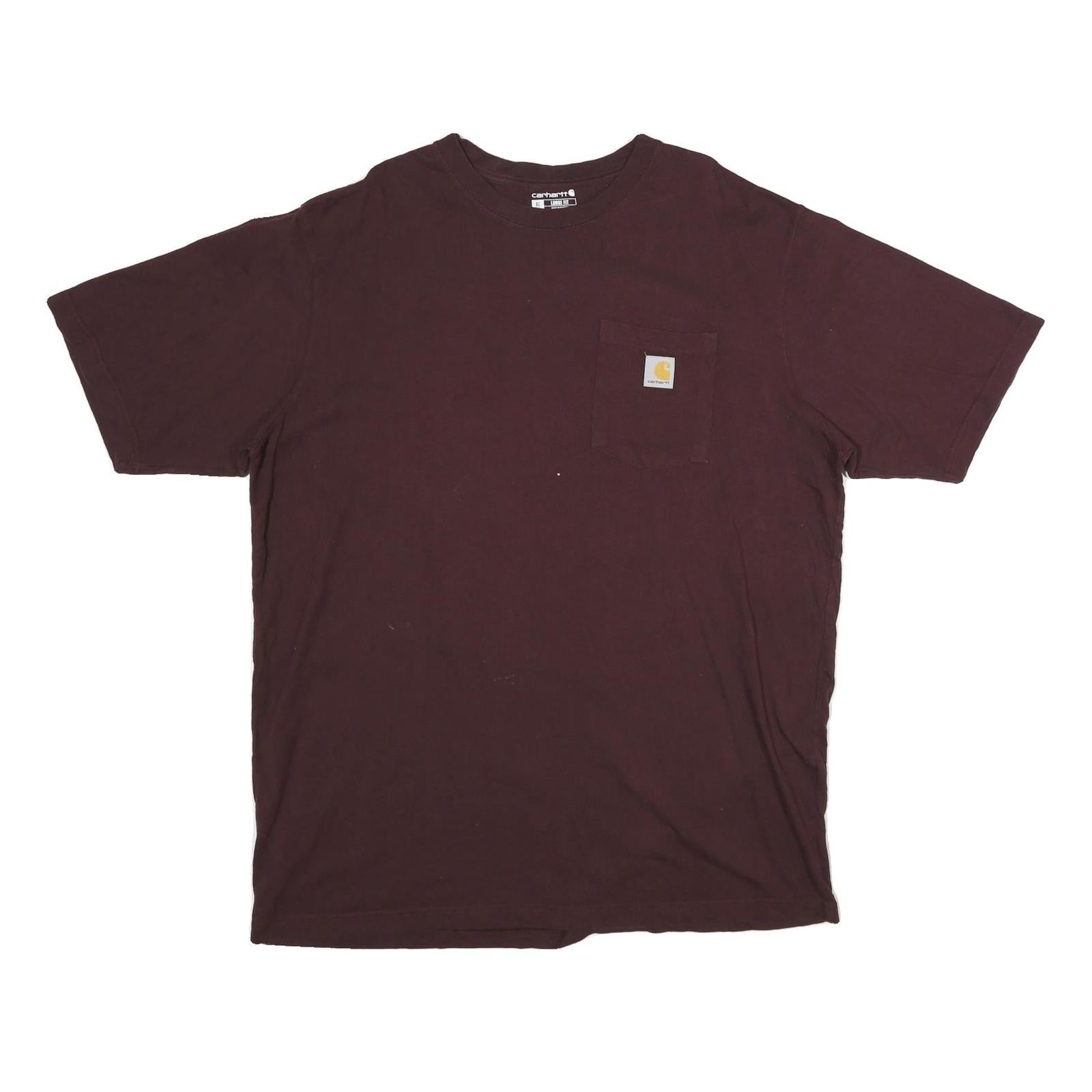 Buy CARHARTT Mens Maroon Pocket T-Shirt XL Short Sleeve Crew Neck Cotton Workwear Refurbished - $28.59 CARHARTT Mens Maroon Pocket T-Shirt XL Short Sleeve Crew Neck Cotton Workwear Refurbished - N/A refurbished available on Cerqular