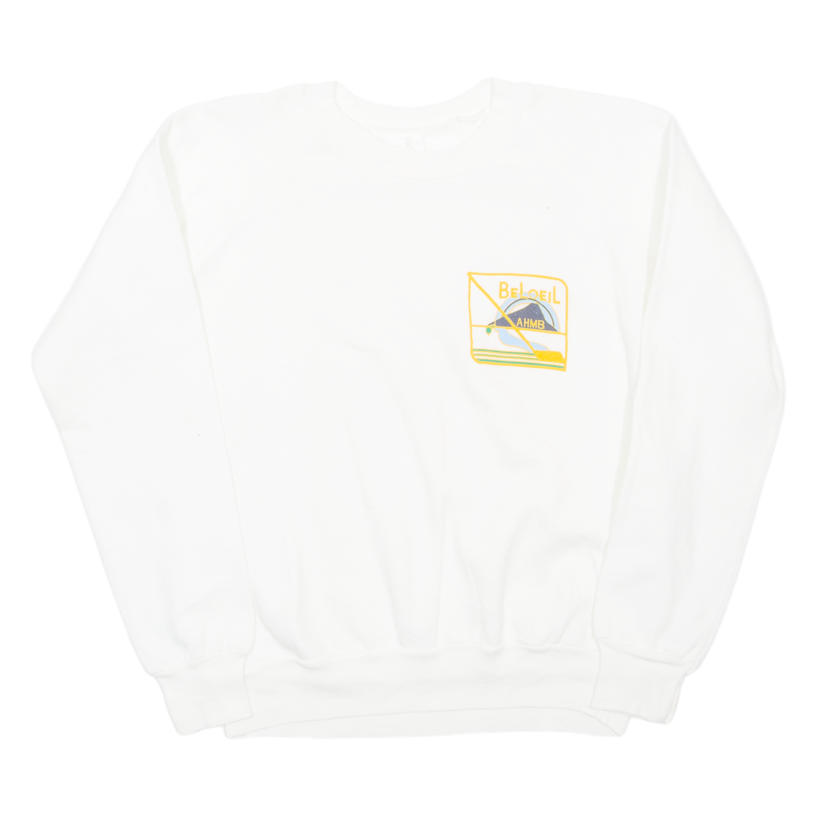 Beloeil Womens Sweatshirt White M Refurbished - N/A refurbished available on Cerqular