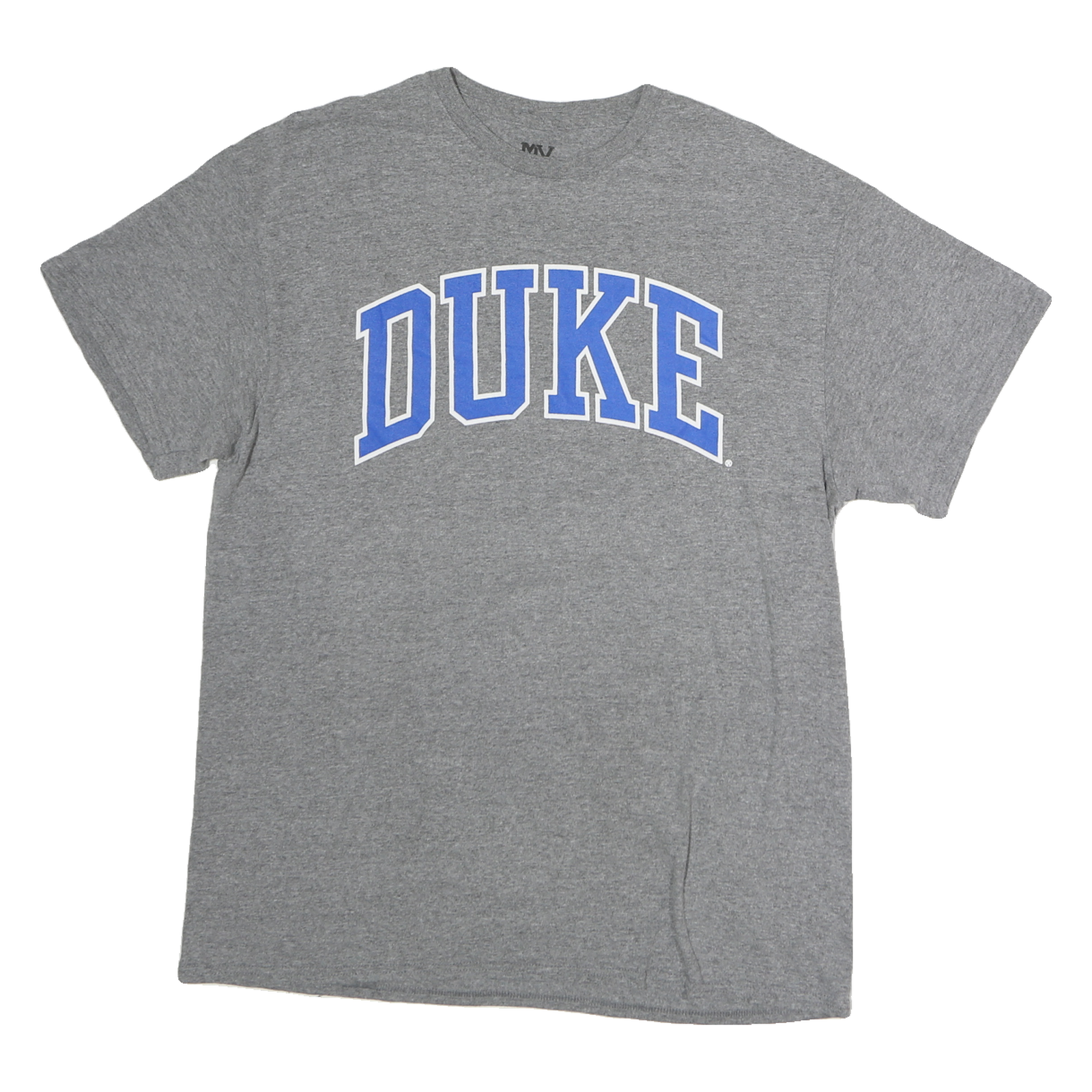 MV SPORT Mens Grey Duke Graphic T-Shirt M Short Sleeve Crew Neck Cotton Refurbished - N/A refurbished available on Cerqular