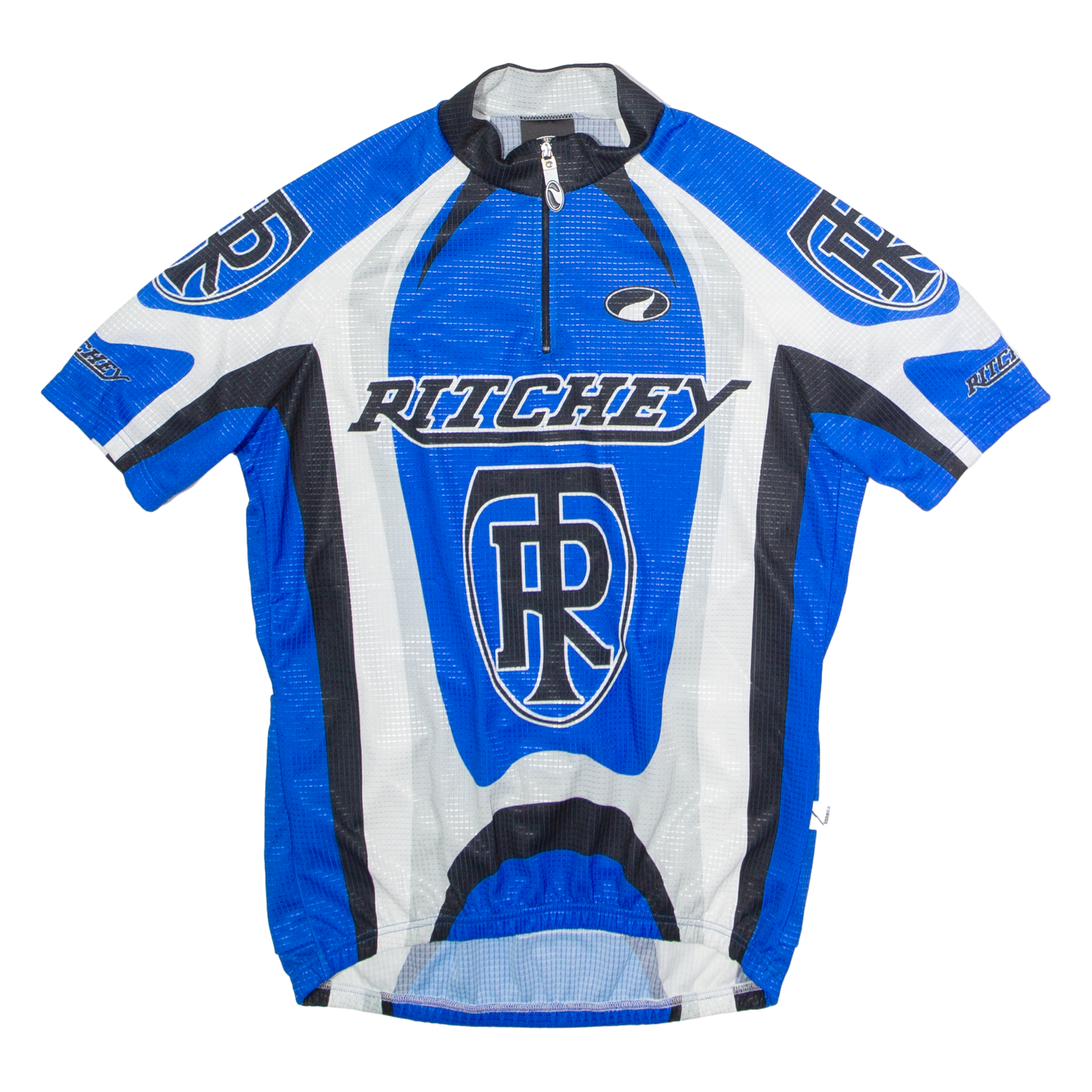 PARENTINI Cycling Mens Jersey Blue 1/4 Zip L Refurbished - N/A refurbished available on Cerqular