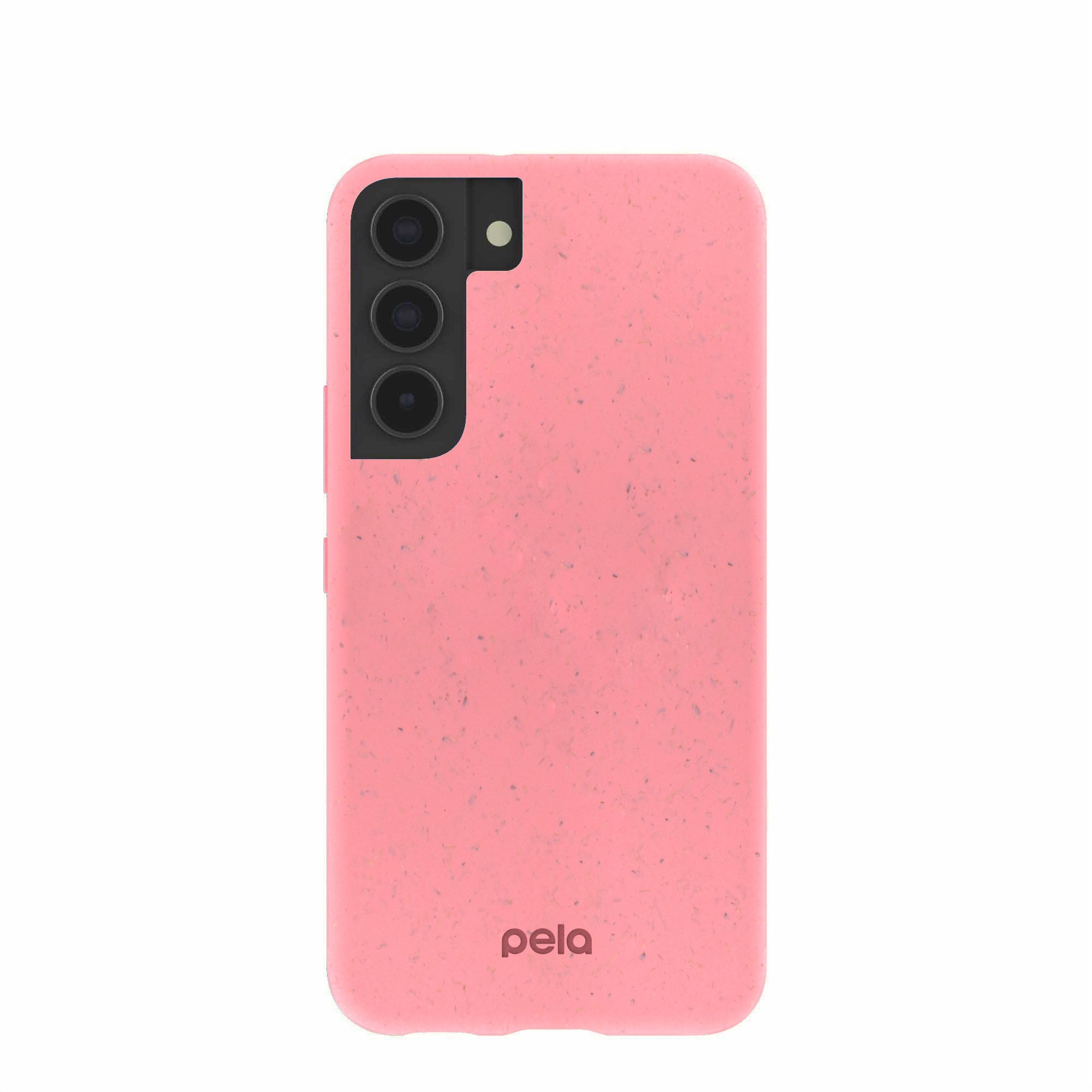 Bubblegum Pink Samsung S22 Phone Case Refurbished - Pela Case refurbished available on Cerqular