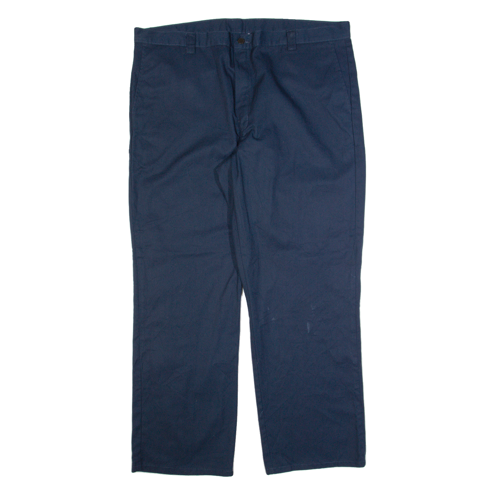 DICKIES Workwear Mens Trousers Blue Regular Straight W42 L32 Refurbished - N/A refurbished available on Cerqular
